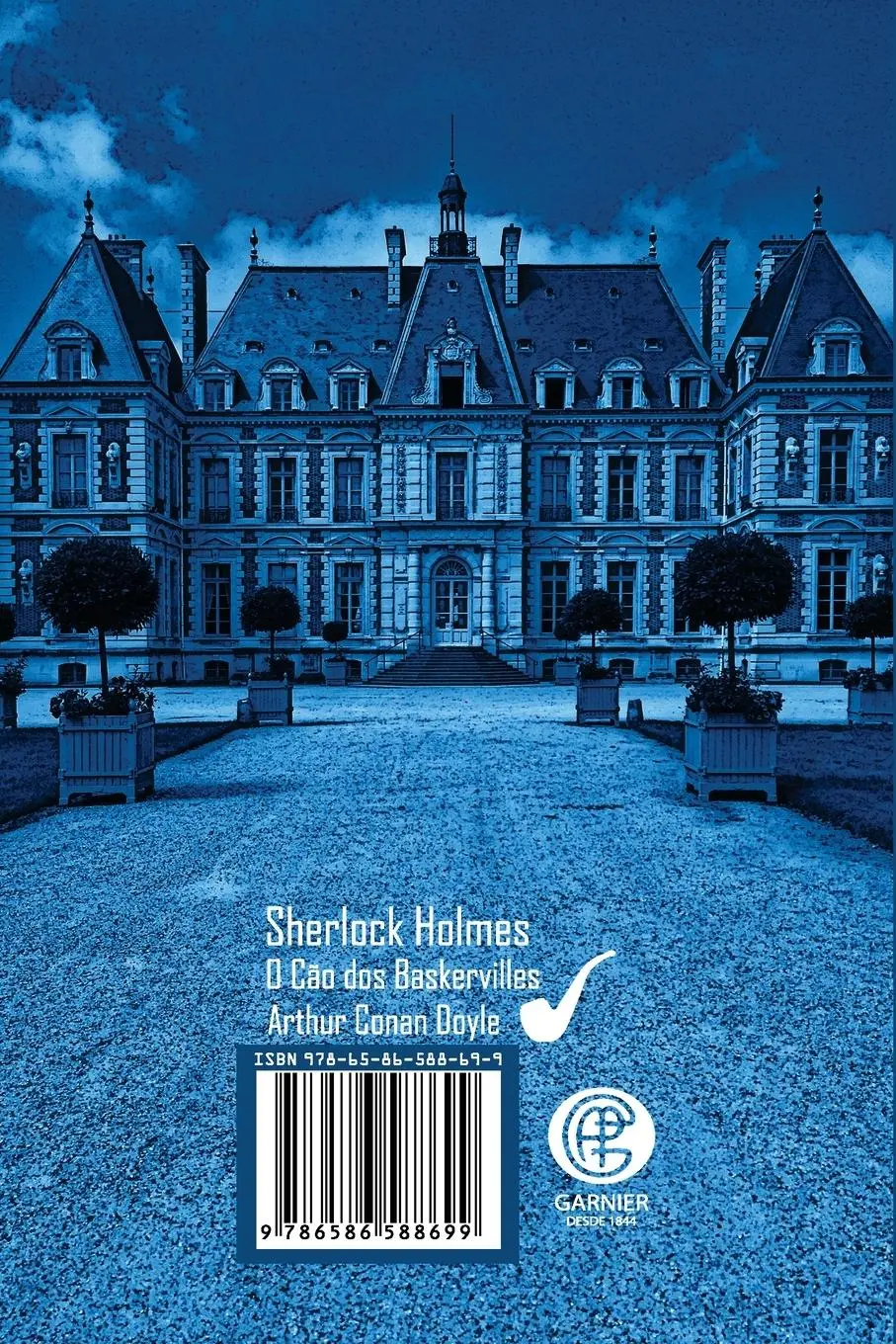 Rückseite: 9786586588699 | O Cão Dos Baskerville | Arthur Conan Doyle | Taschenbuch | 2023