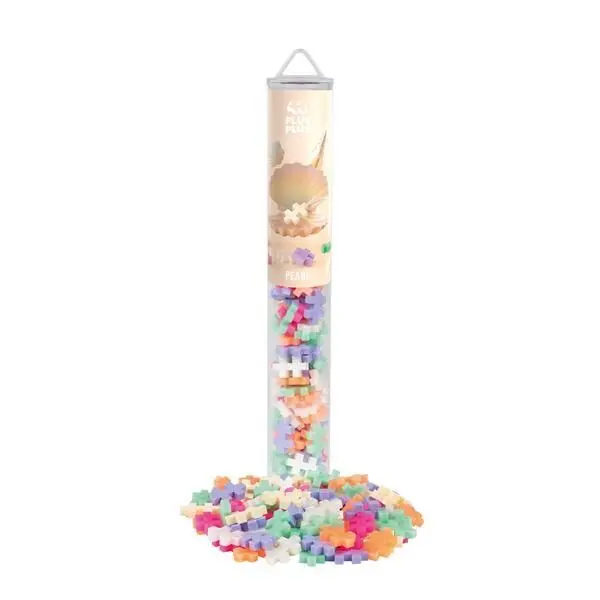 Cover: 5710409108799 | Plus-Plus 100 Tube Kreativ Bausteine Pearl | 9604315 | 2024
