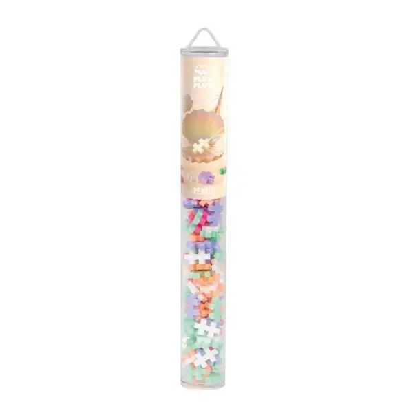 Bild: 5710409108799 | Plus-Plus 100 Tube Kreativ Bausteine Pearl | 9604315 | 2024