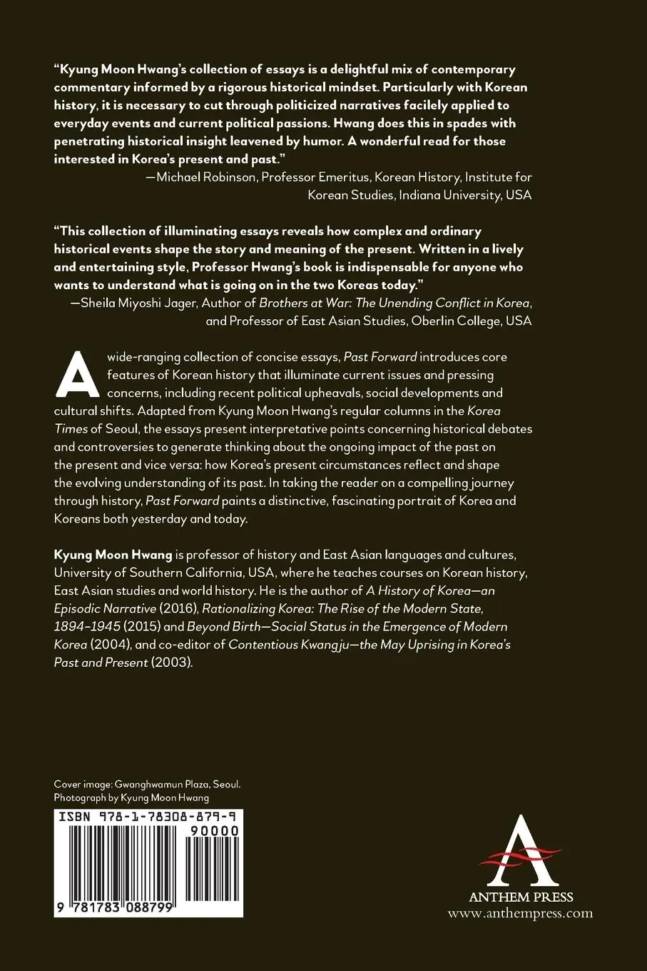 Rückseite: 9781783088799 | Past Forward | Essays in Korean History | Kyung Moon Hwang | Buch