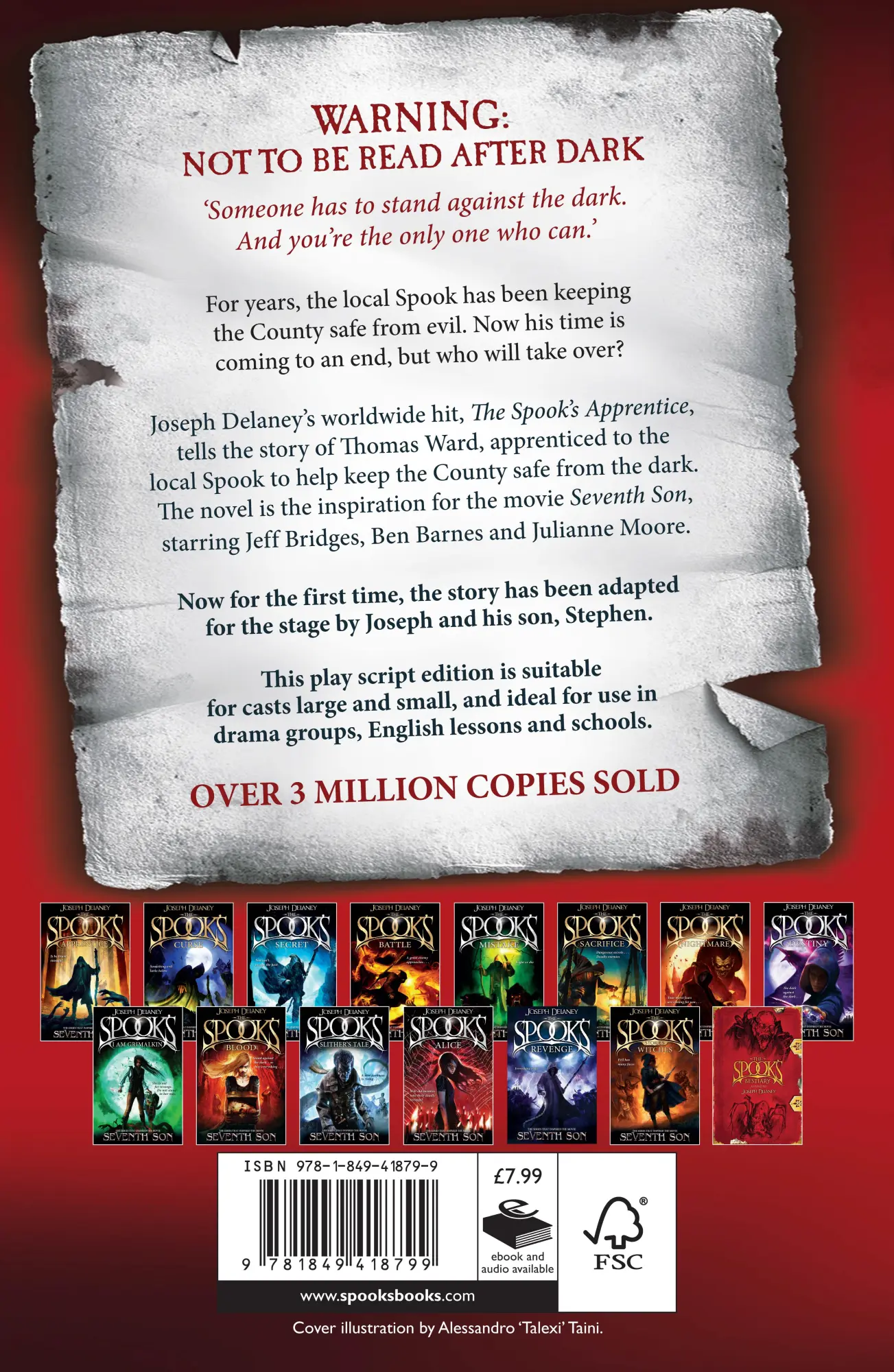Rückseite: 9781849418799 | The Spooks Apprentice - Play Edition | Joseph Delaney | Taschenbuch