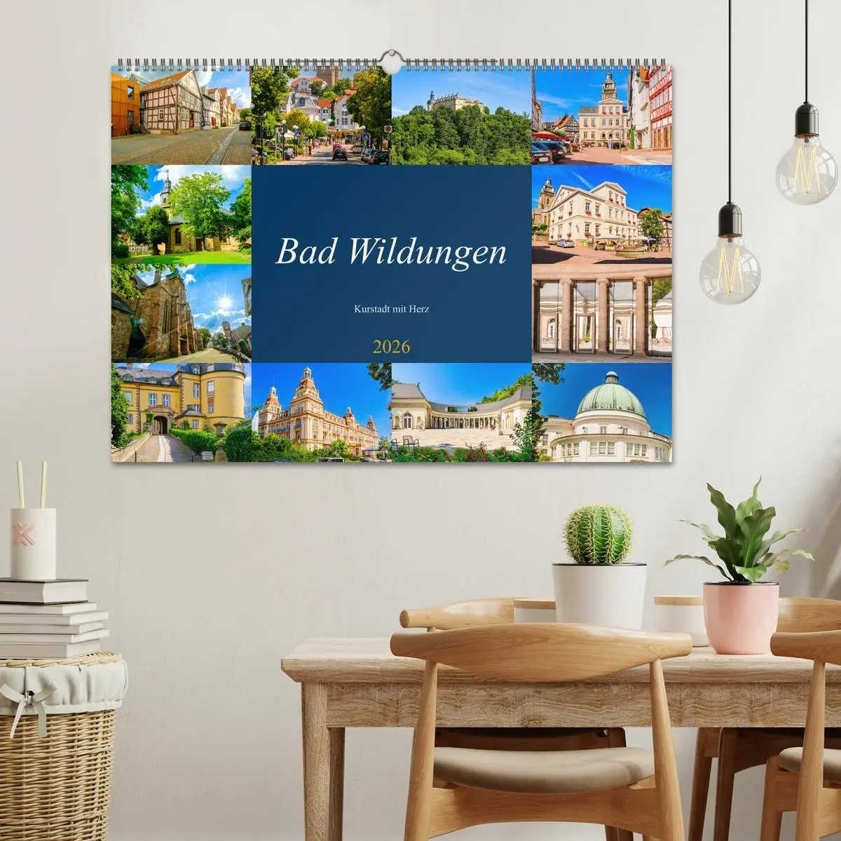 Bild: 9783457868799 | Bad Wildungen, Kurstadt mit Herz (Wandkalender 2026 DIN A2 quer),...