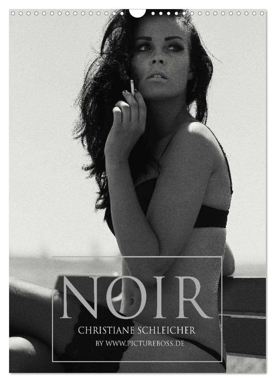 Cover: 9783516408799 | Christiane Schleicher Noir (Wandkalender 2026 DIN A3 hoch),...