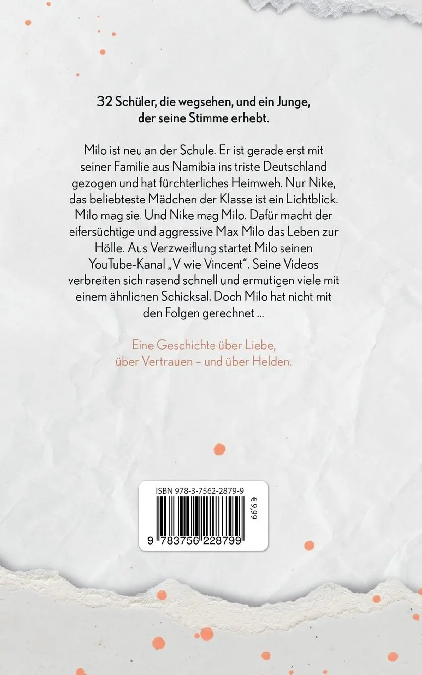 Rückseite: 9783756228799 | V wie Vincent | Lucinde Hutzenlaub | Taschenbuch | Paperback | 298 S.