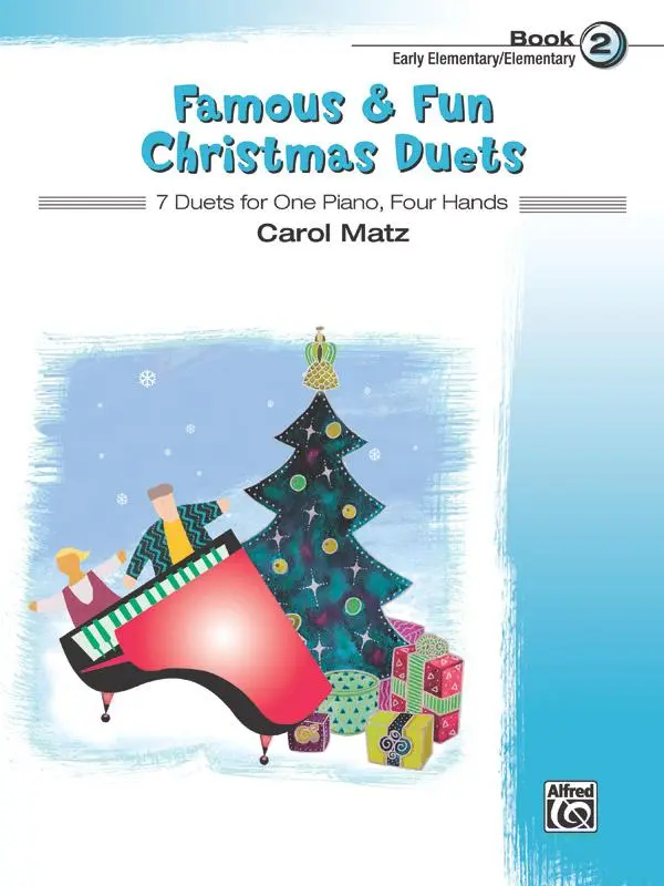 Cover: 9780739098899 | Famous &amp; Fun Christmas Duets, Bk 2 | 7 Duets for One Piano, Four Hands
