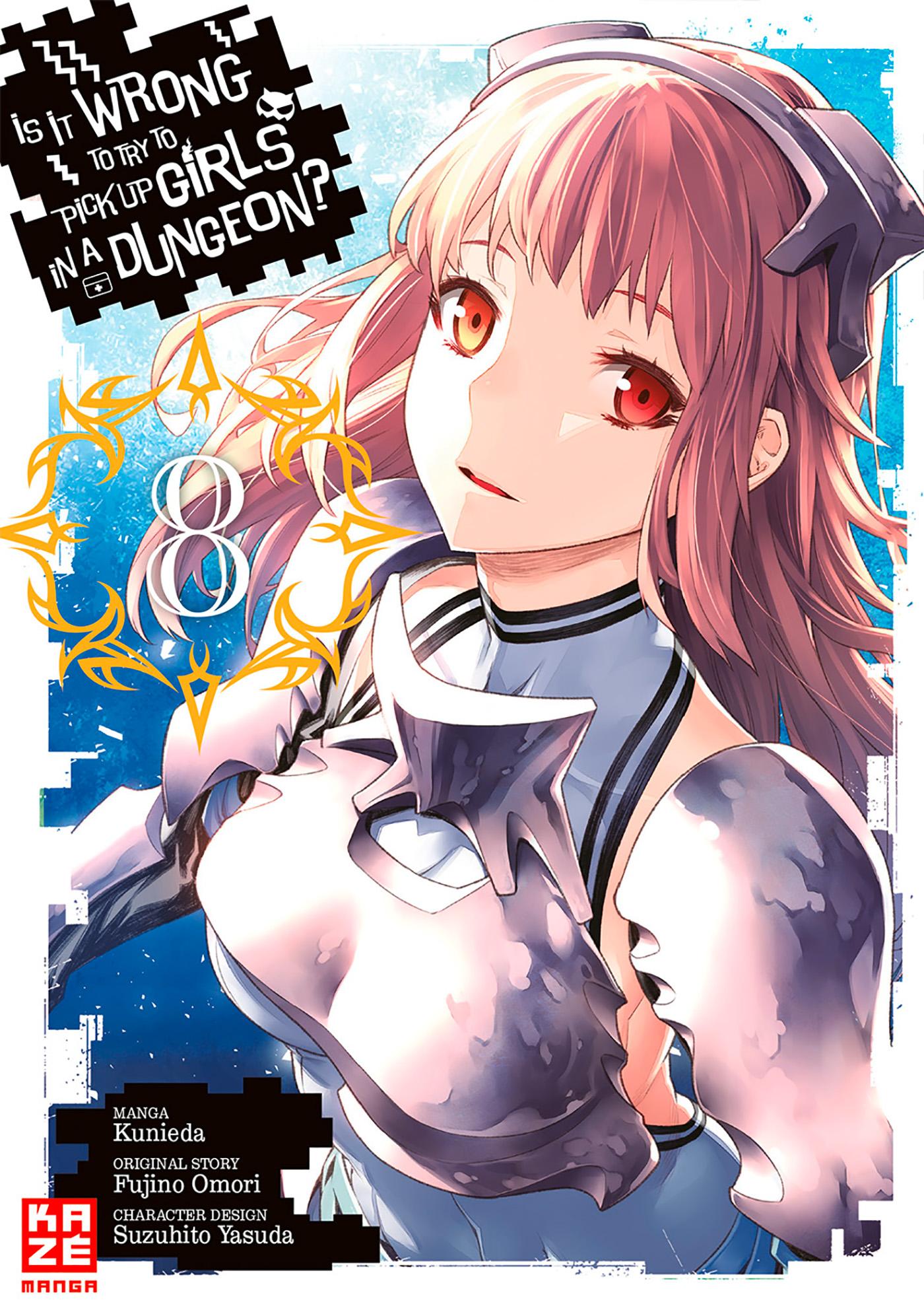 Cover: 9782889218899 | Is it Wrong to Try to Pick up Girls in a Dungeon 08 | Fujino Omori