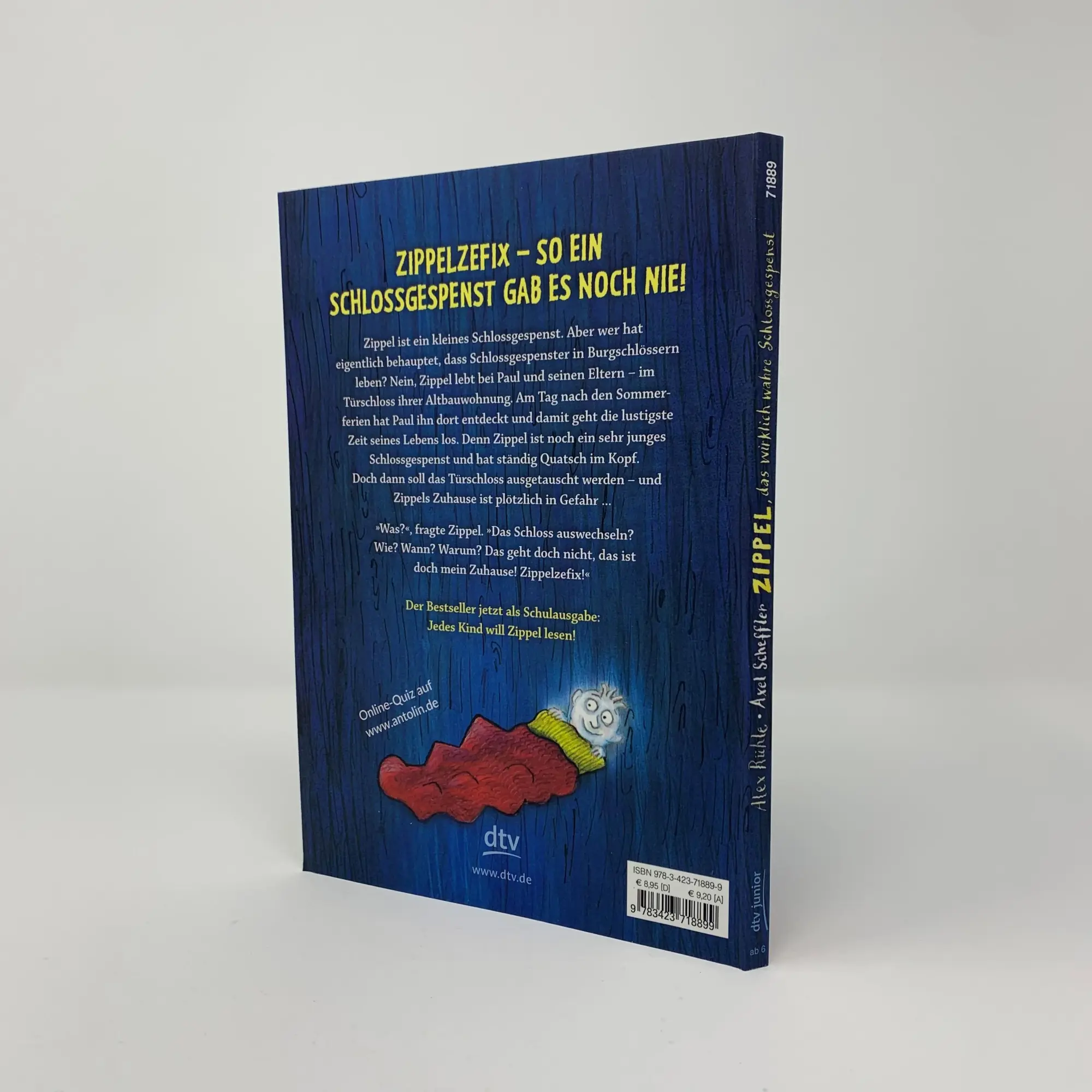 Bild: 9783423718899 | Zippel, das wirklich wahre Schlossgespenst | Alex Rühle | Taschenbuch
