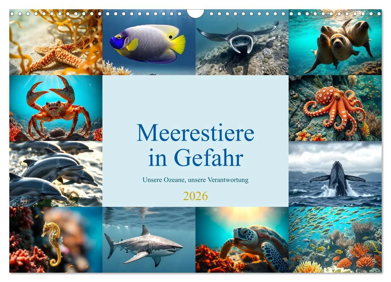 Cover: 9783457308899 | Meerestiere in Gefahr - Unsere Ozeane, unsere Verantwortung...