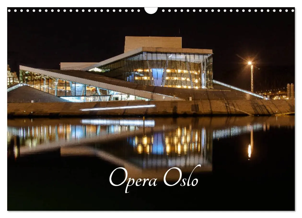 Cover: 9783457858899 | Opera Oslo (Wandkalender 2026 DIN A3 quer), CALVENDO Monatskalender