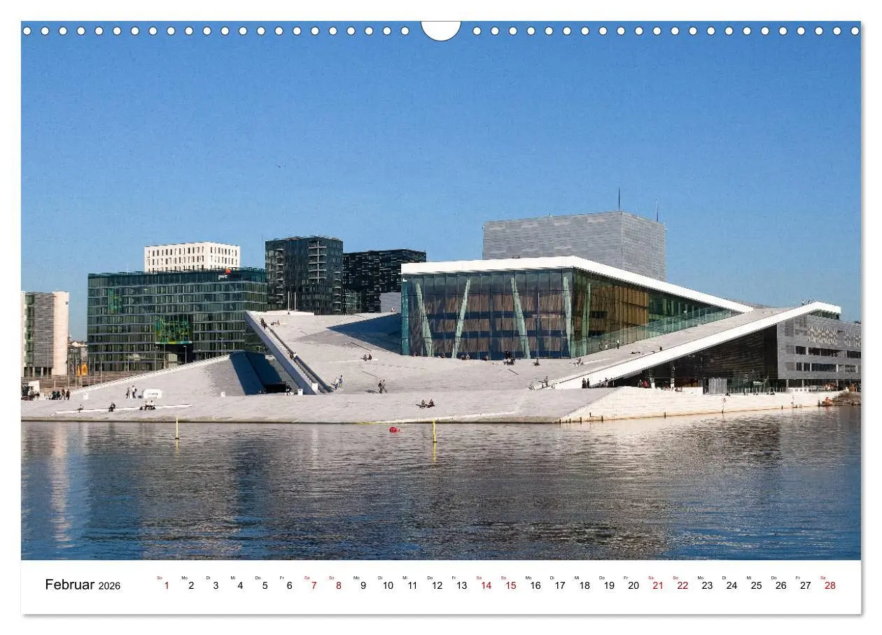 Bild: 9783457858899 | Opera Oslo (Wandkalender 2026 DIN A3 quer), CALVENDO Monatskalender