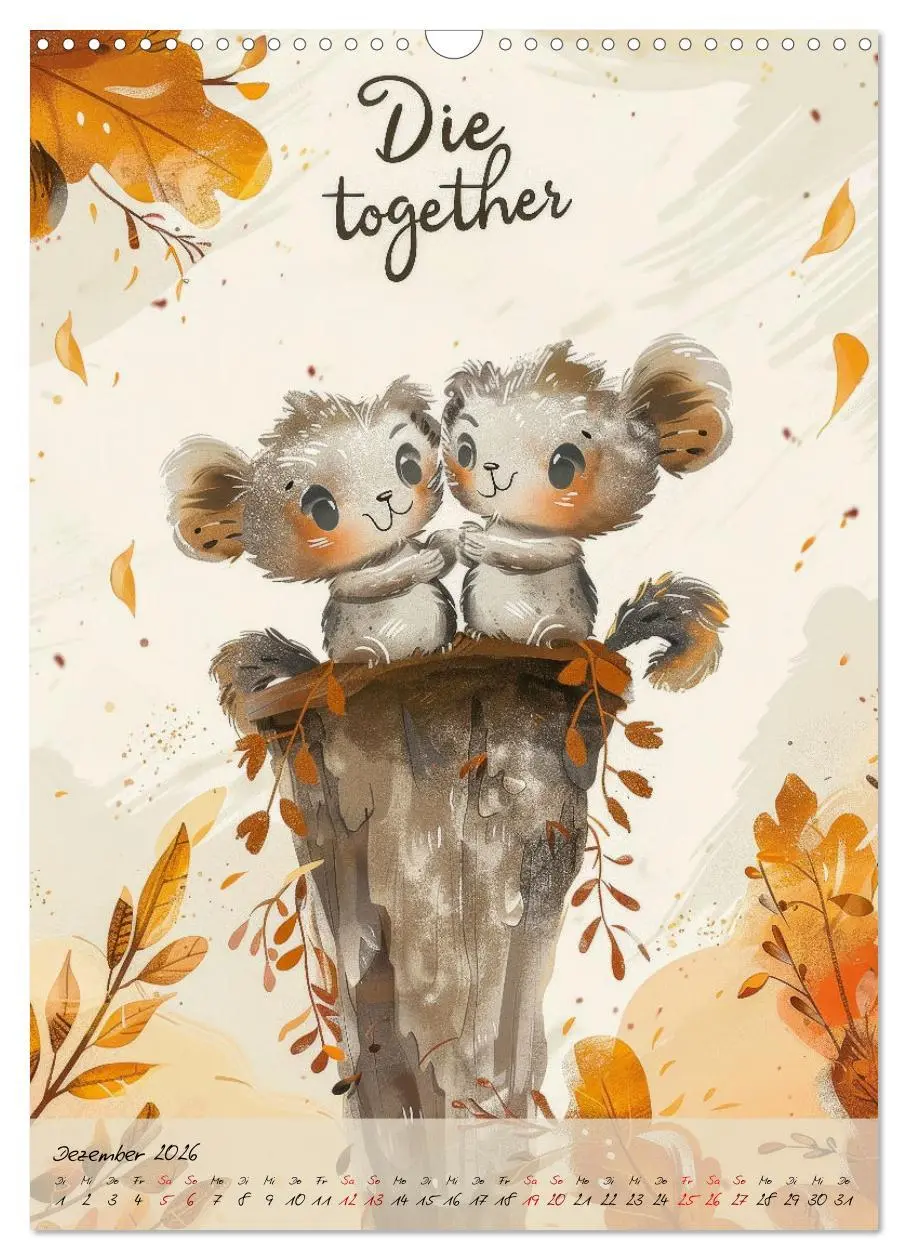 Bild: 9783516258899 | Secrets of love - mit Liebe durch das Jahr (Wandkalender 2026 DIN...
