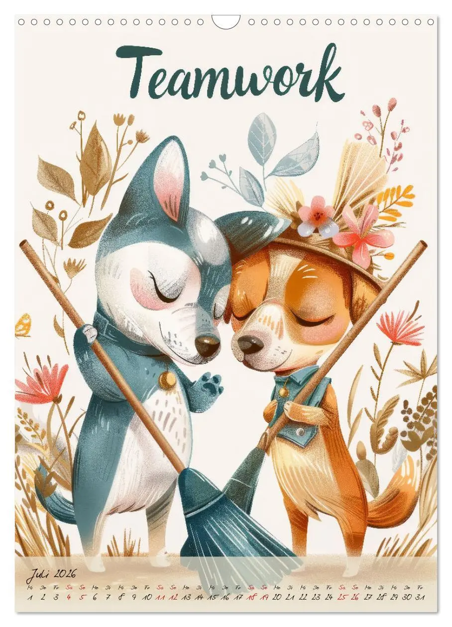 Bild: 9783516258899 | Secrets of love - mit Liebe durch das Jahr (Wandkalender 2026 DIN...