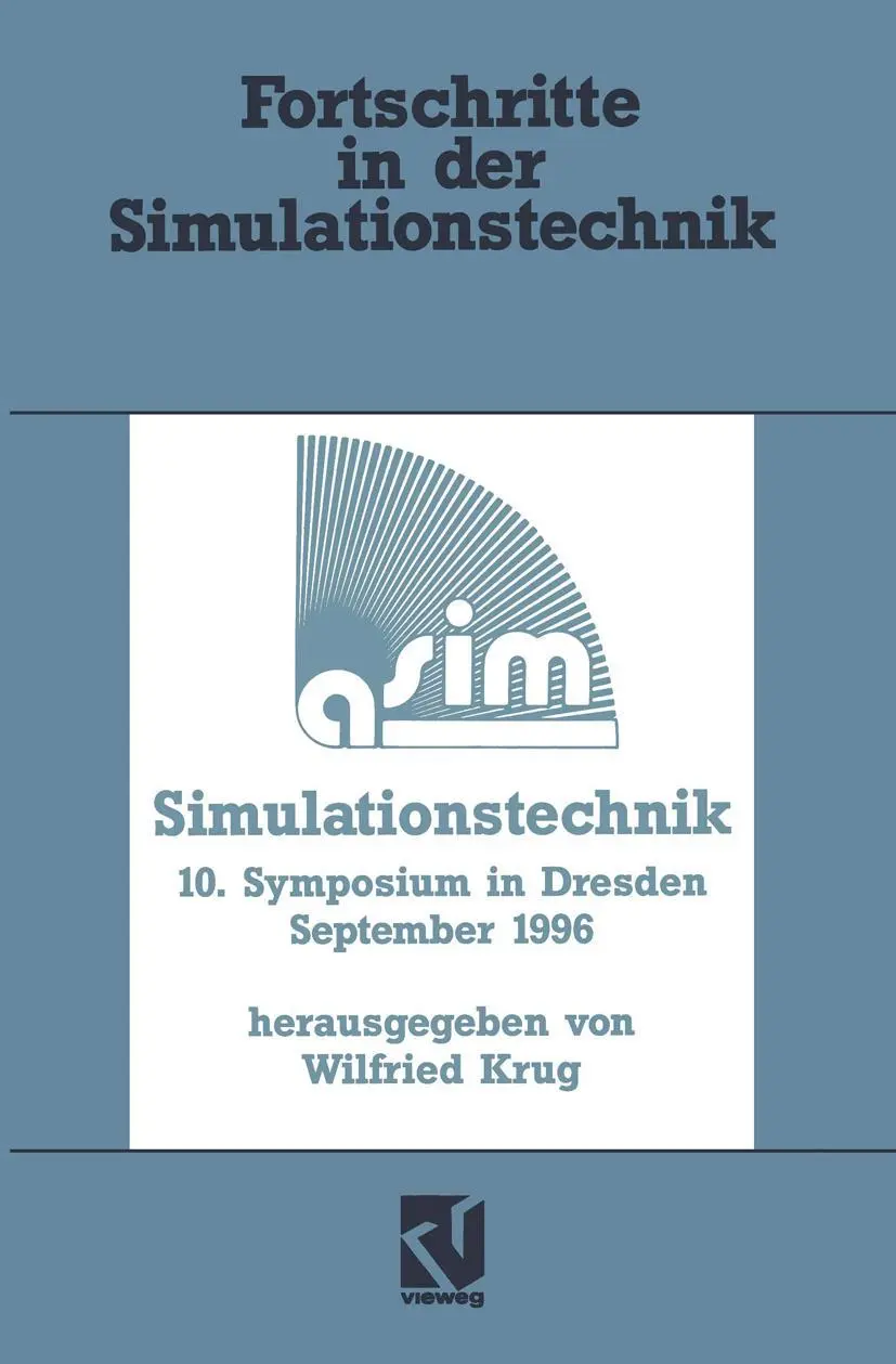 Cover: 9783528068899 | Simulationstechnik | Wilfried Krug | Taschenbuch | xii | Deutsch