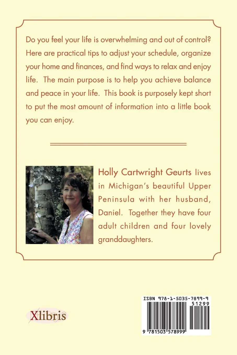 Rückseite: 9781503578999 | Simplify | A Little Book | Holly Cartwright Geurts | Taschenbuch