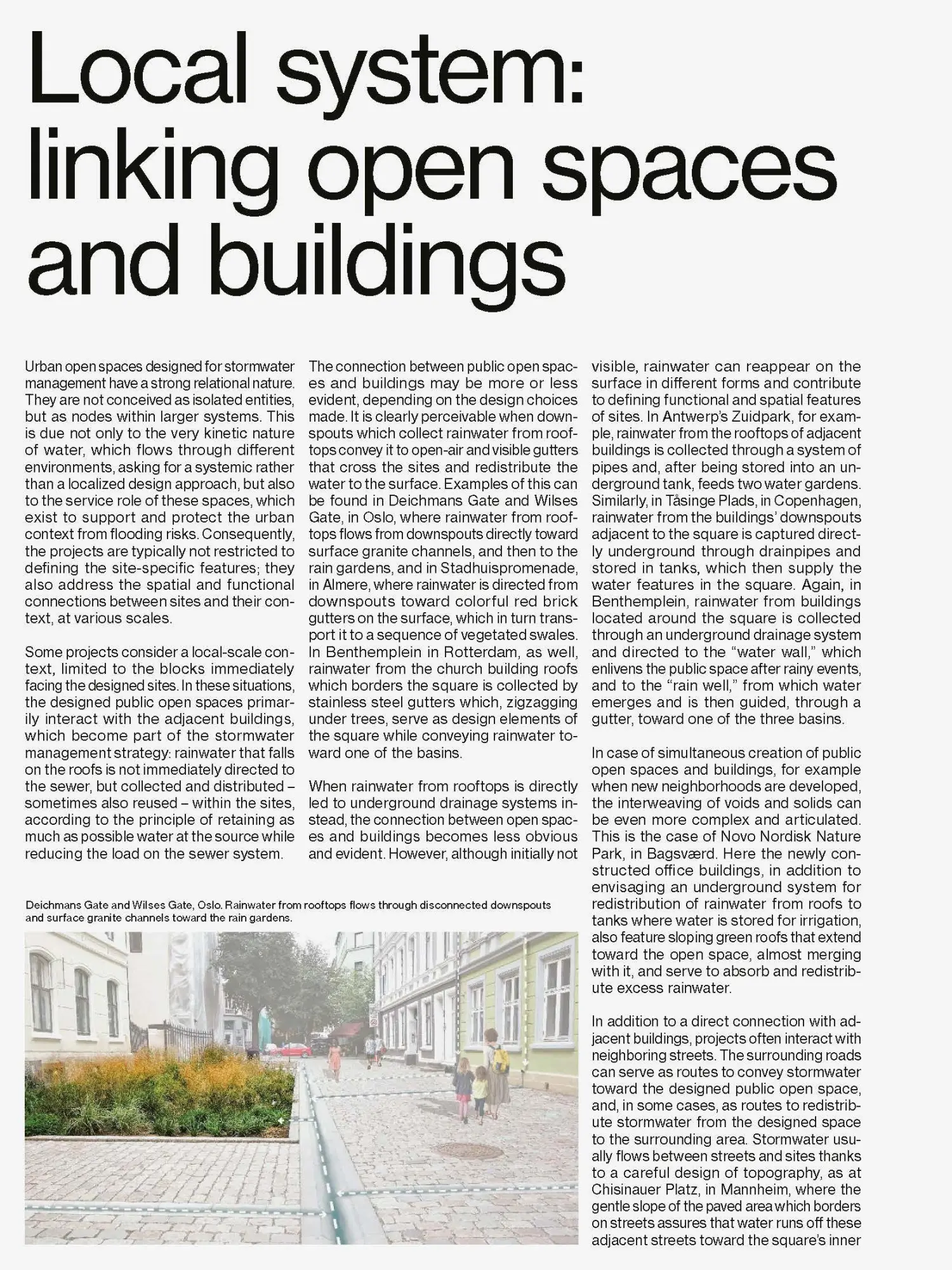 Bild: 9783035628999 | Stormwater | Designing for Flood Management in Public Open Spaces