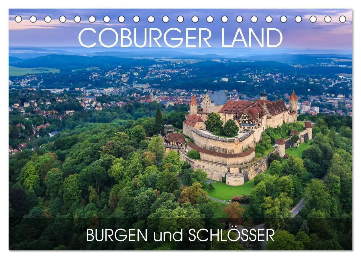 Cover: 9783457848999 | Coburger Land - Burgen und Schlösser (Tischkalender 2026 DIN A5...