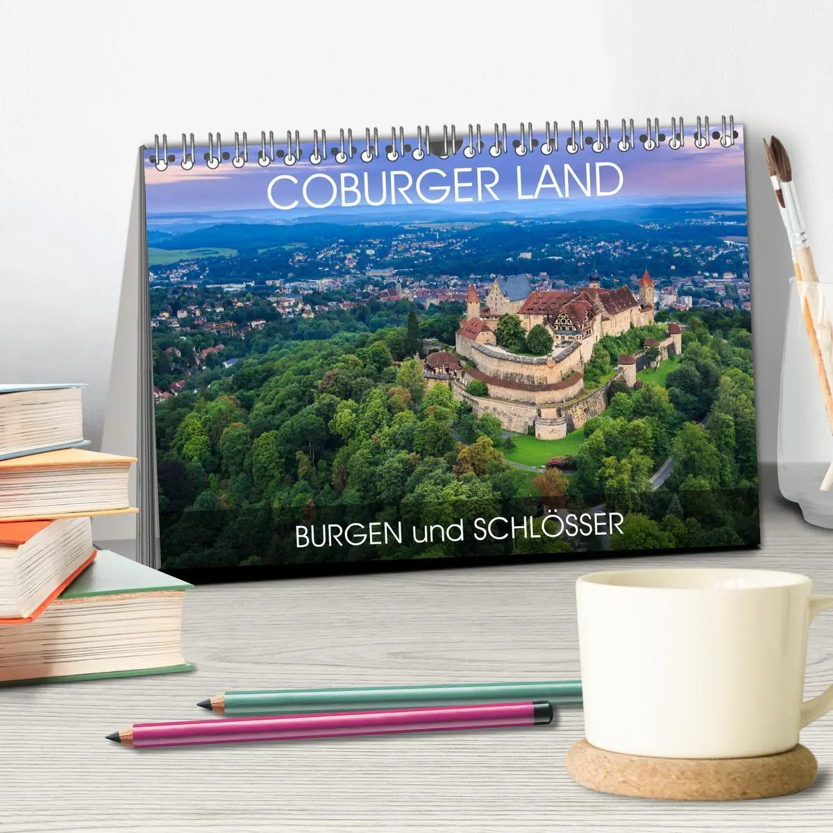 Bild: 9783457848999 | Coburger Land - Burgen und Schlösser (Tischkalender 2026 DIN A5...