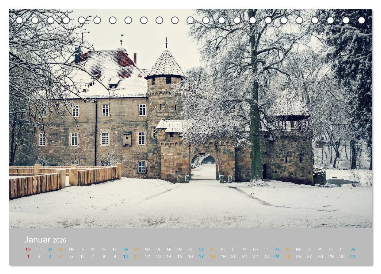 Bild: 9783457848999 | Coburger Land - Burgen und Schlösser (Tischkalender 2026 DIN A5...