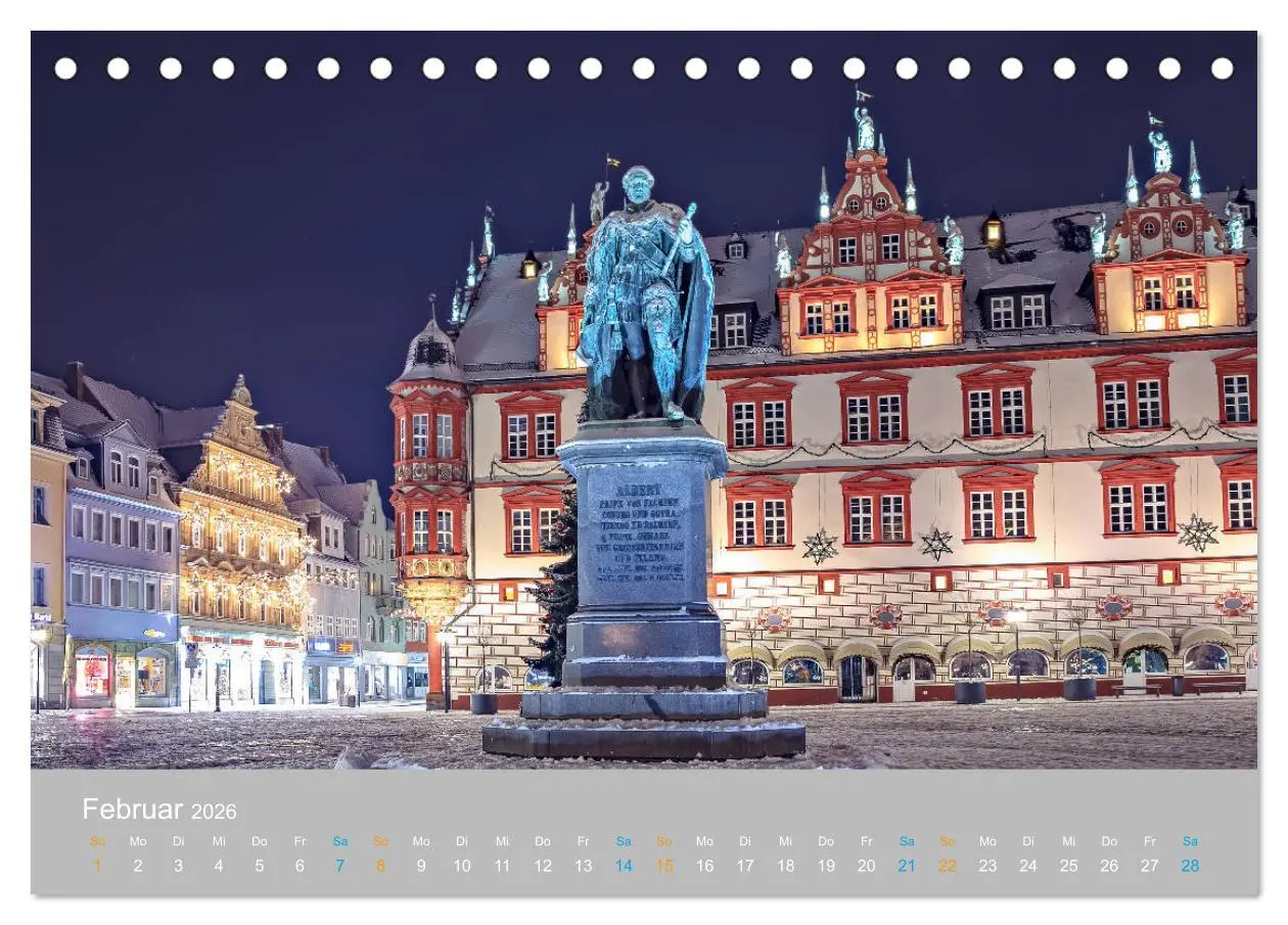Bild: 9783457848999 | Coburger Land - Burgen und Schlösser (Tischkalender 2026 DIN A5...