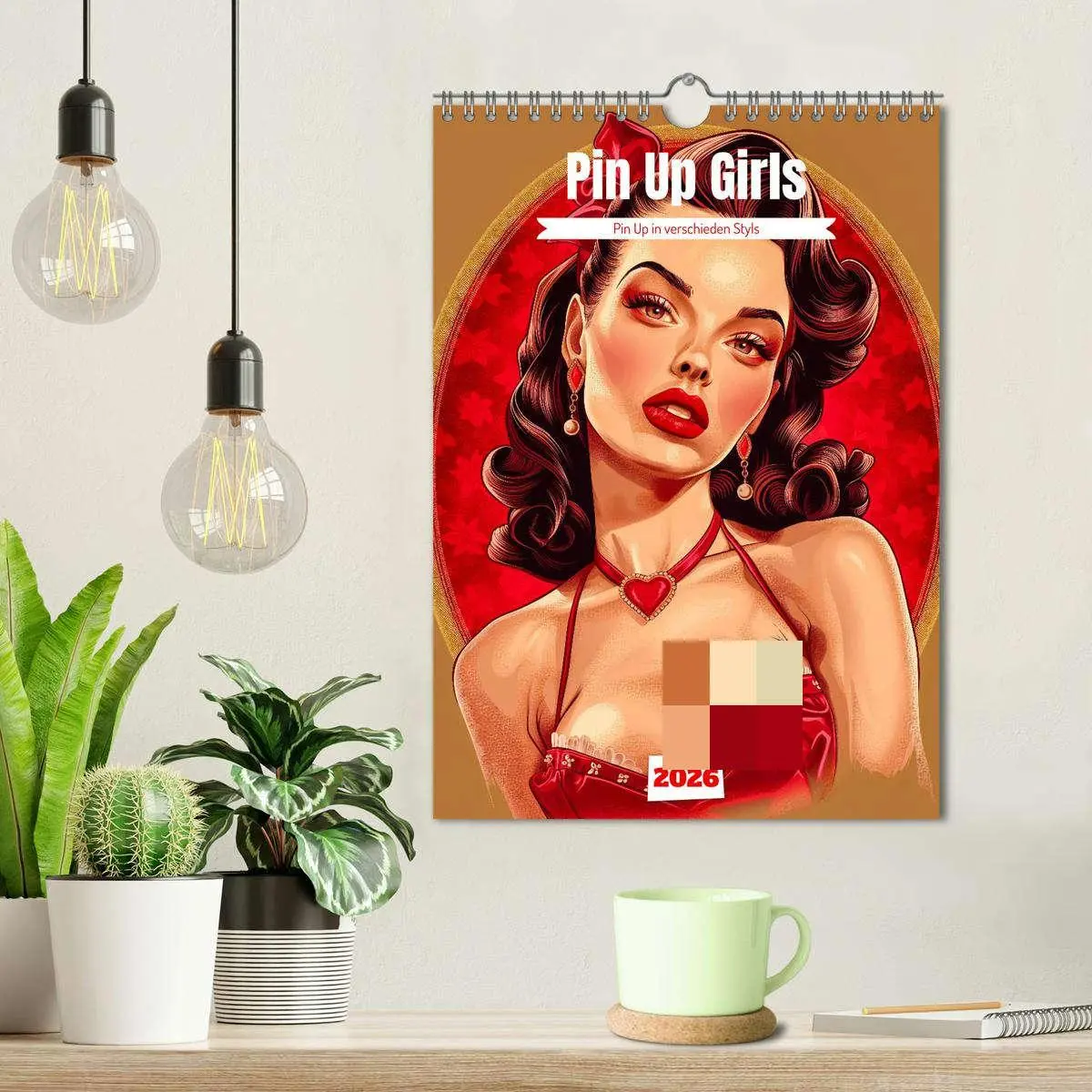 Bild: 9783516248999 | Retro PinUp Girls (Wandkalender 2026 DIN A4 hoch), CALVENDO...