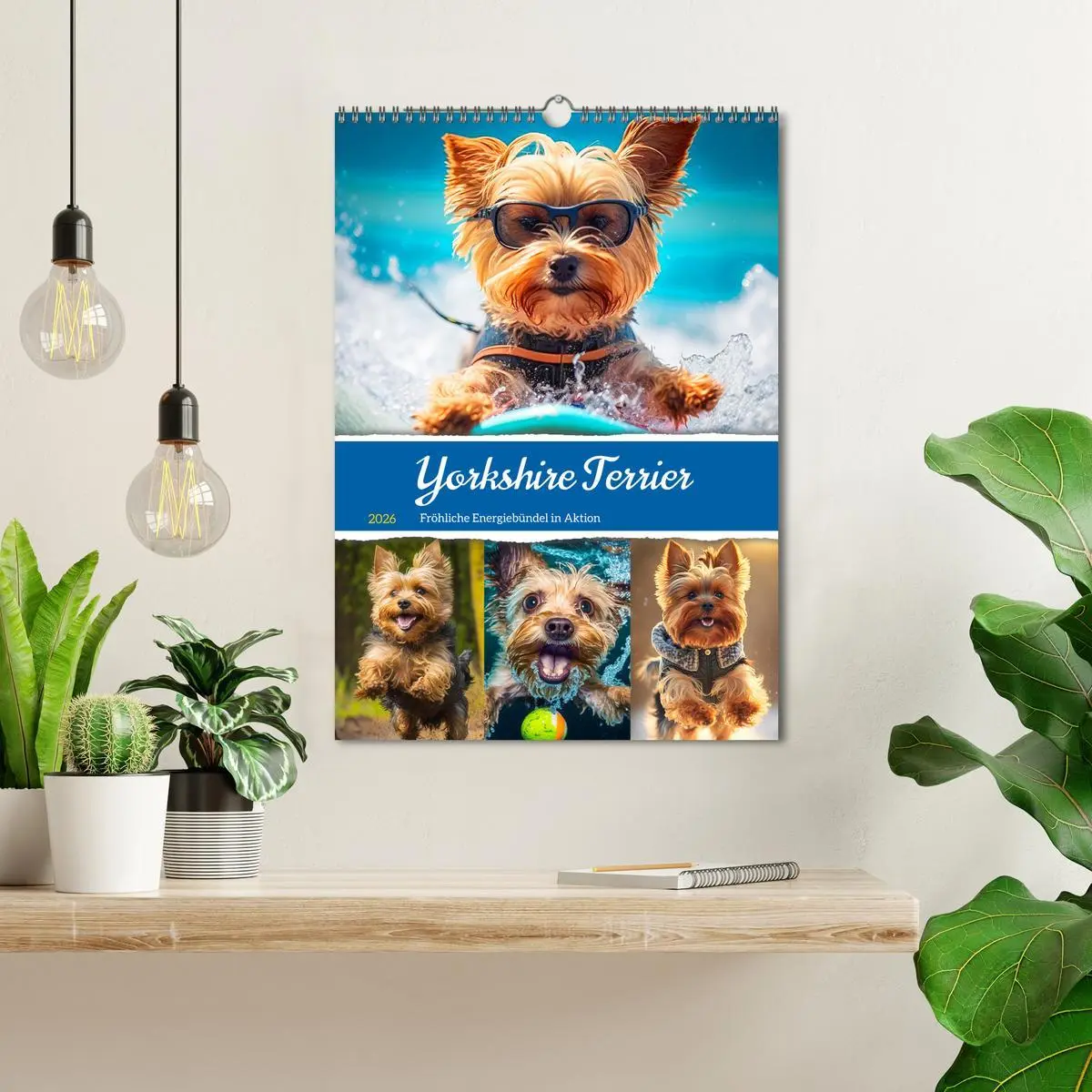 Bild: 9783516318999 | Yorkshire Terrier. Fröhliche Energiebündel in Aktion (Wandkalender...