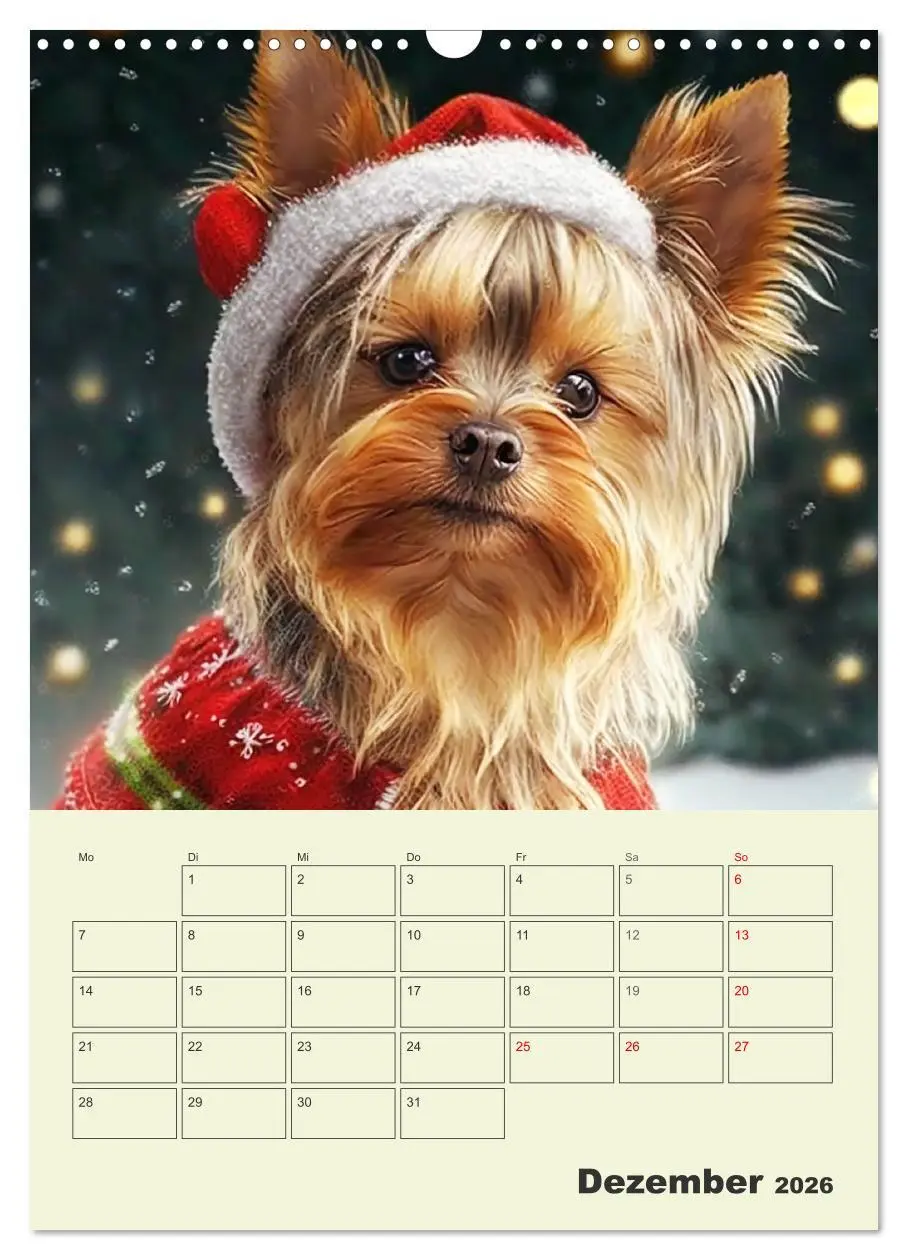 Bild: 9783516318999 | Yorkshire Terrier. Fröhliche Energiebündel in Aktion (Wandkalender...