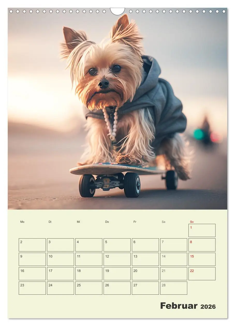 Bild: 9783516318999 | Yorkshire Terrier. Fröhliche Energiebündel in Aktion (Wandkalender...