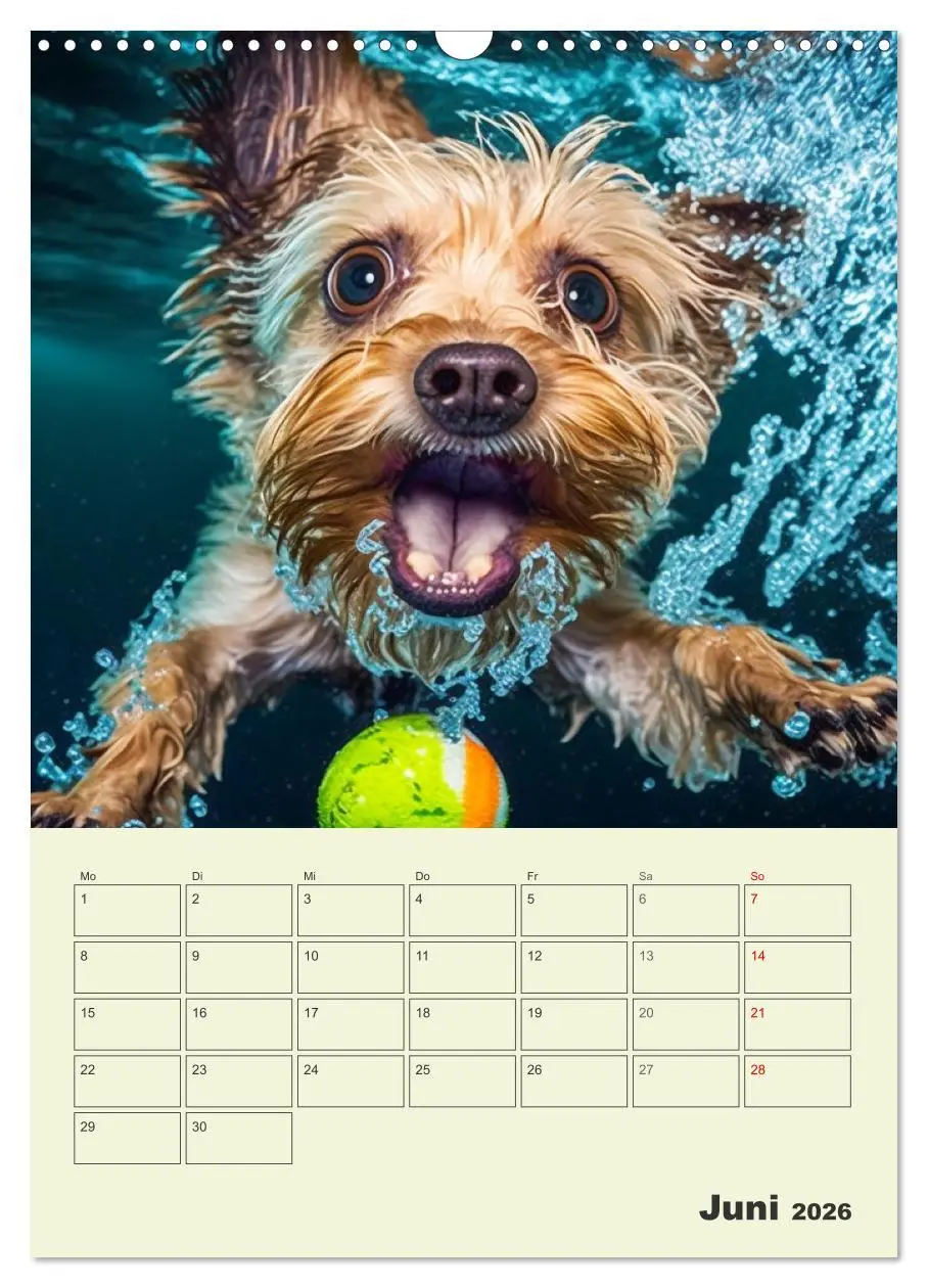 Bild: 9783516318999 | Yorkshire Terrier. Fröhliche Energiebündel in Aktion (Wandkalender...