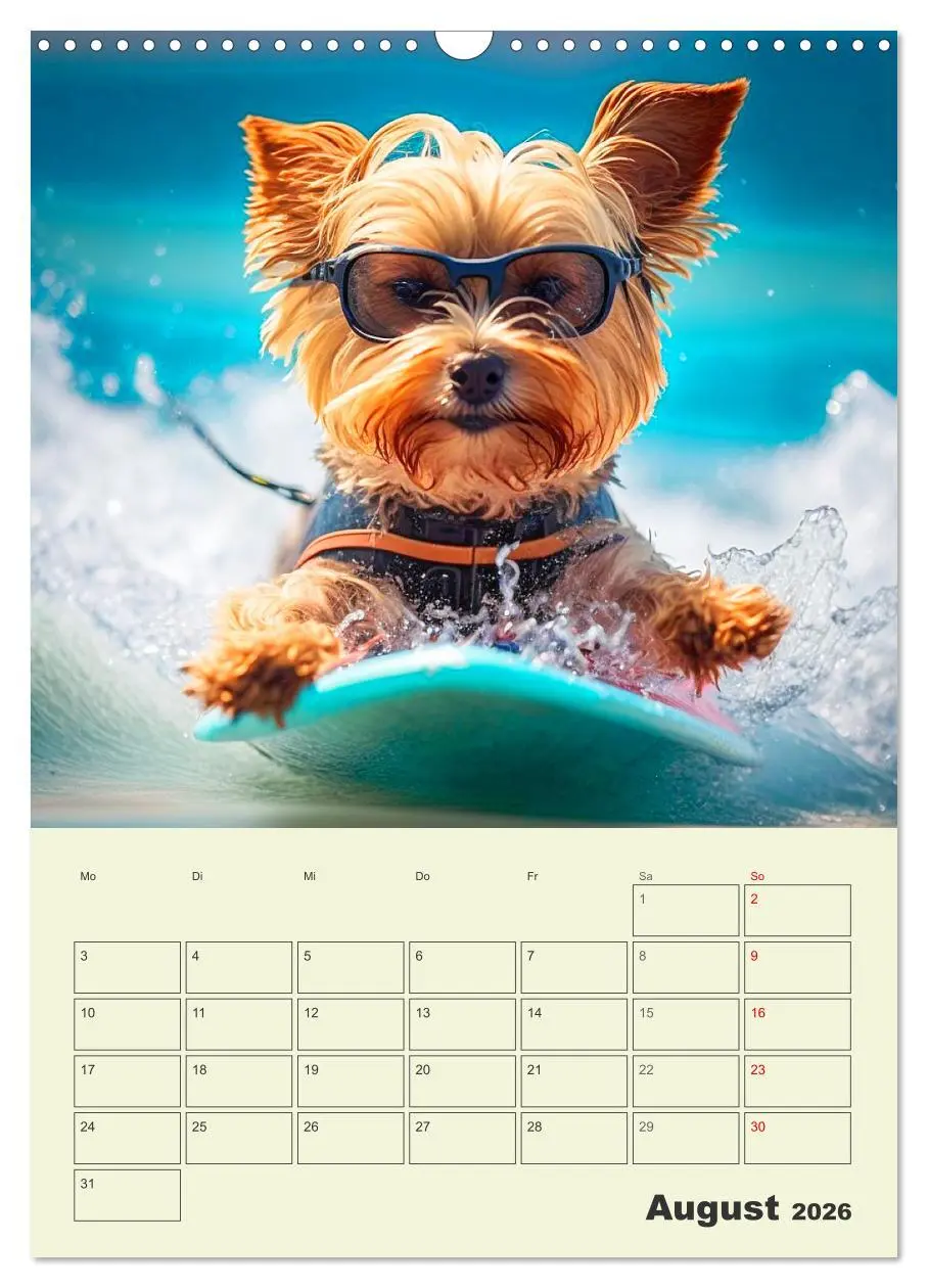Bild: 9783516318999 | Yorkshire Terrier. Fröhliche Energiebündel in Aktion (Wandkalender...
