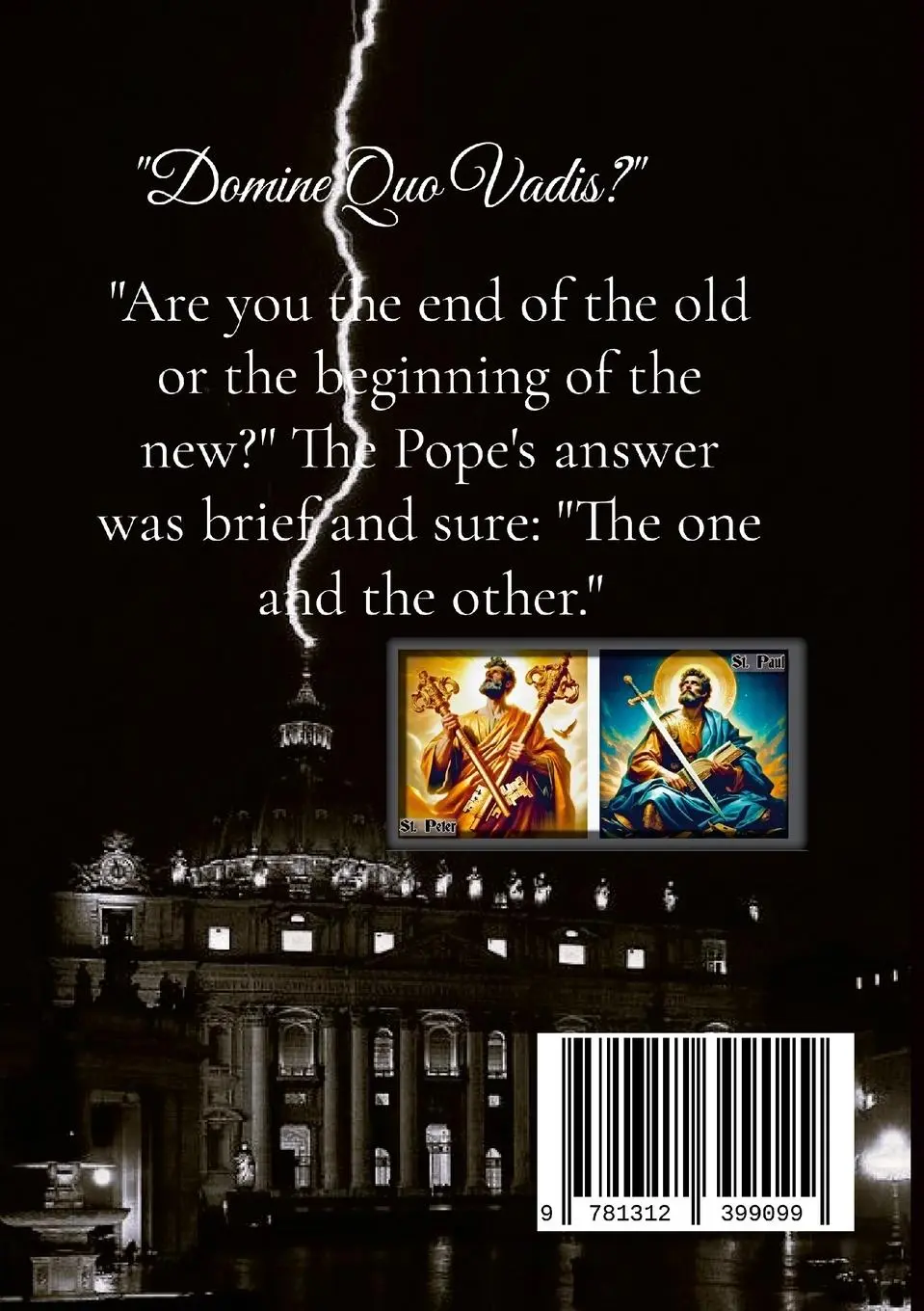 Rückseite: 9781312399099 | "Rome's" Final Pope? Benedict XVI | Mary's Secretary | Taschenbuch