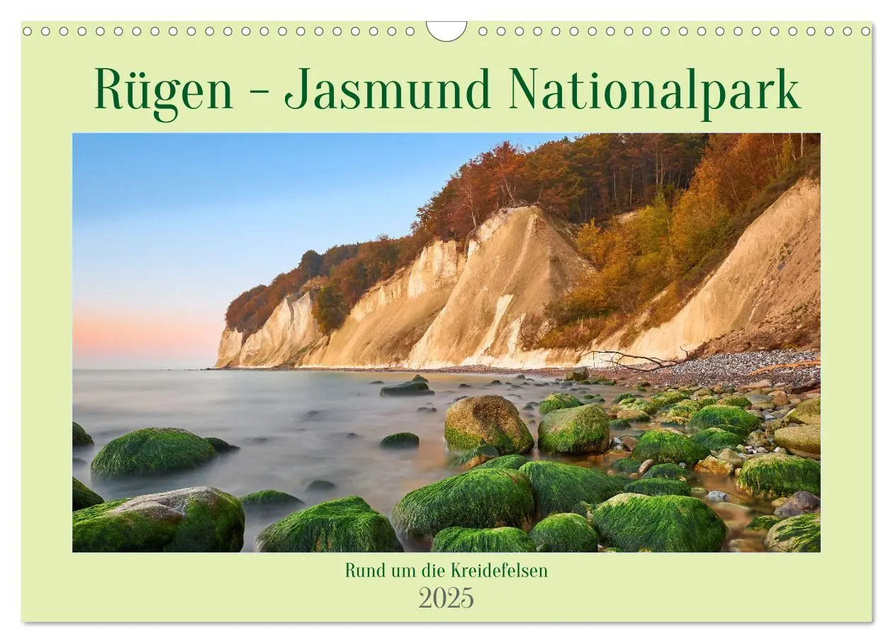 Cover: 9783383939099 | Rügen - Jasmund Nationalpark (Wandkalender 2025 DIN A3 quer),...