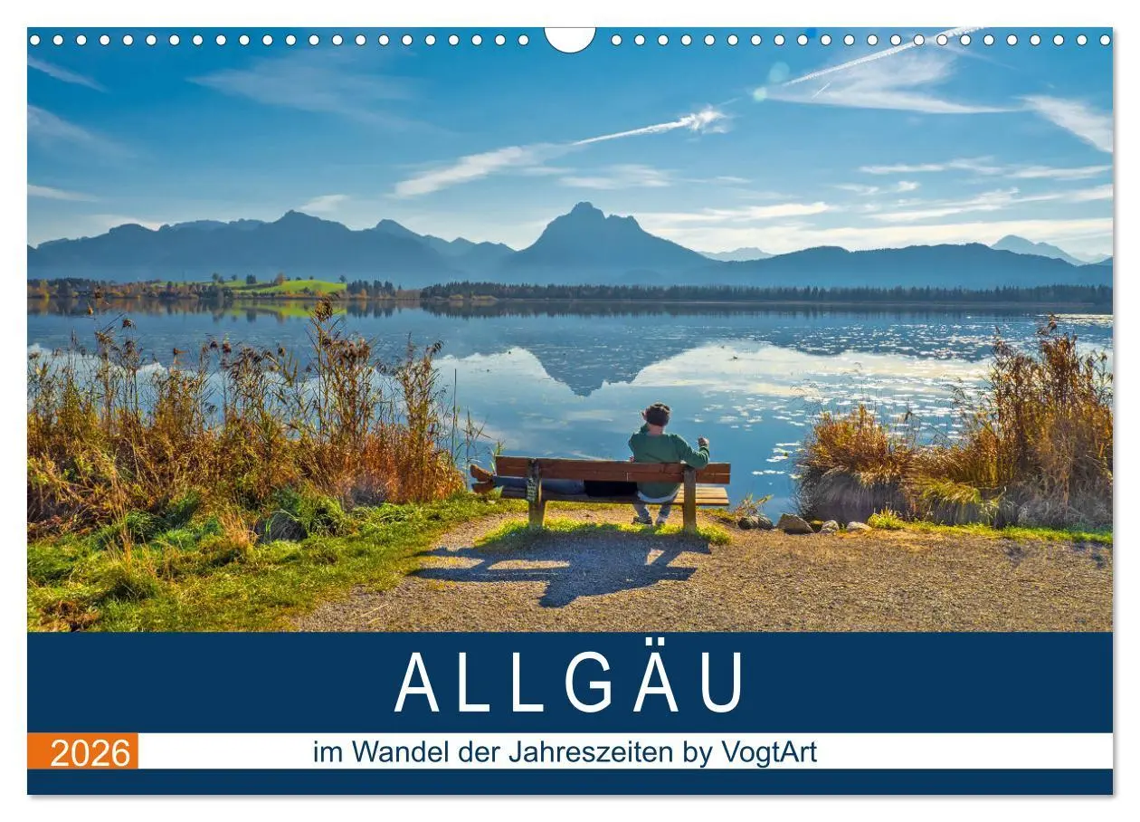 Cover: 9783457739099 | ALLGÄU, im Wandel der Jahreszeiten. (Wandkalender 2026 DIN A3...