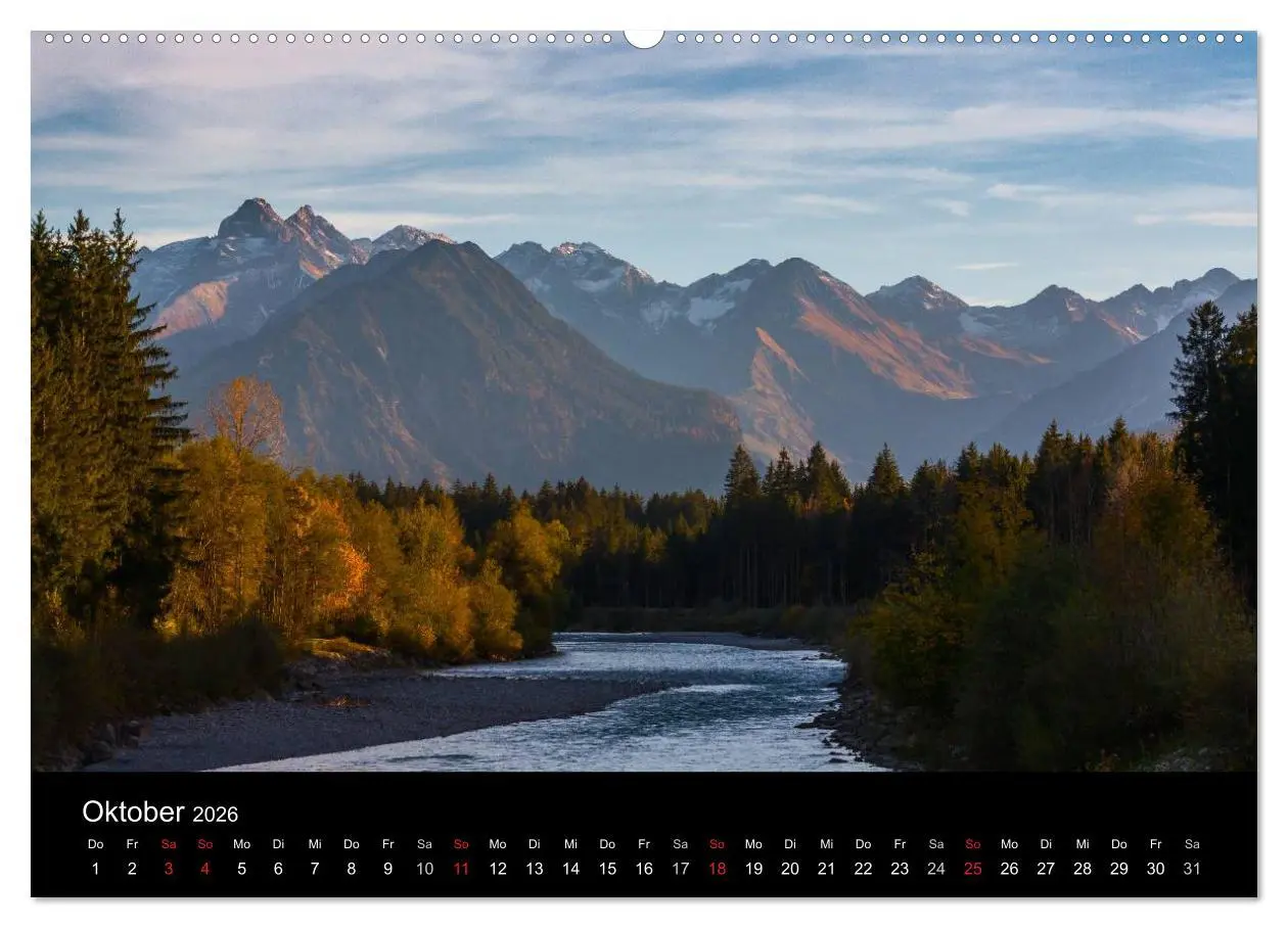 Bild: 9783516139099 | Im Allgäu bei Oberstdorf (hochwertiger Premium Wandkalender 2026...