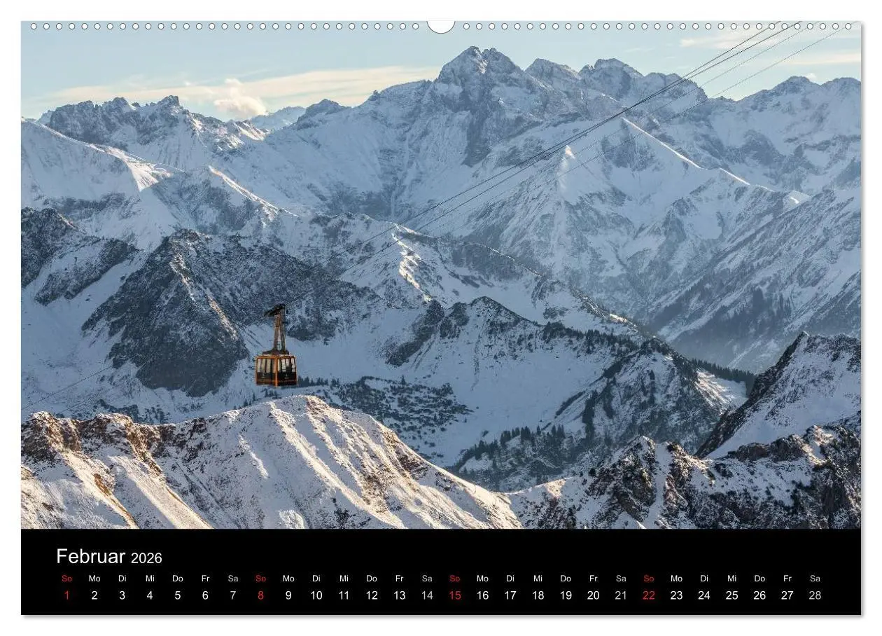 Bild: 9783516139099 | Im Allgäu bei Oberstdorf (hochwertiger Premium Wandkalender 2026...