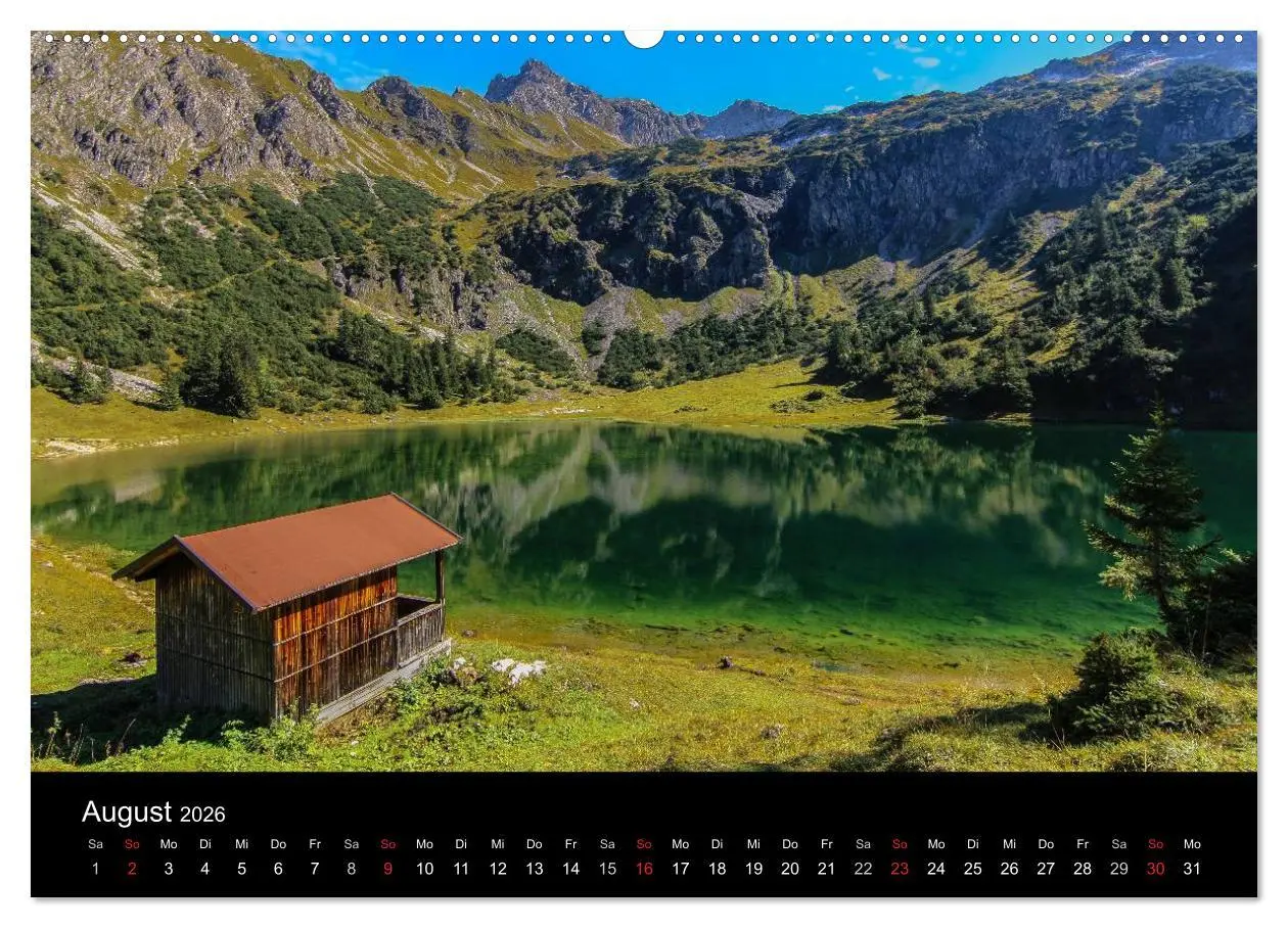 Bild: 9783516139099 | Im Allgäu bei Oberstdorf (hochwertiger Premium Wandkalender 2026...