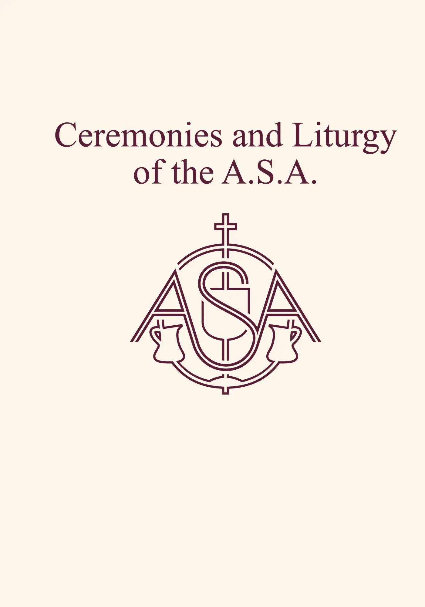 Cover: 9789082999099 | Ceremonies and Liturgy of the A.S.A. | Mike Bais | Buch | Englisch