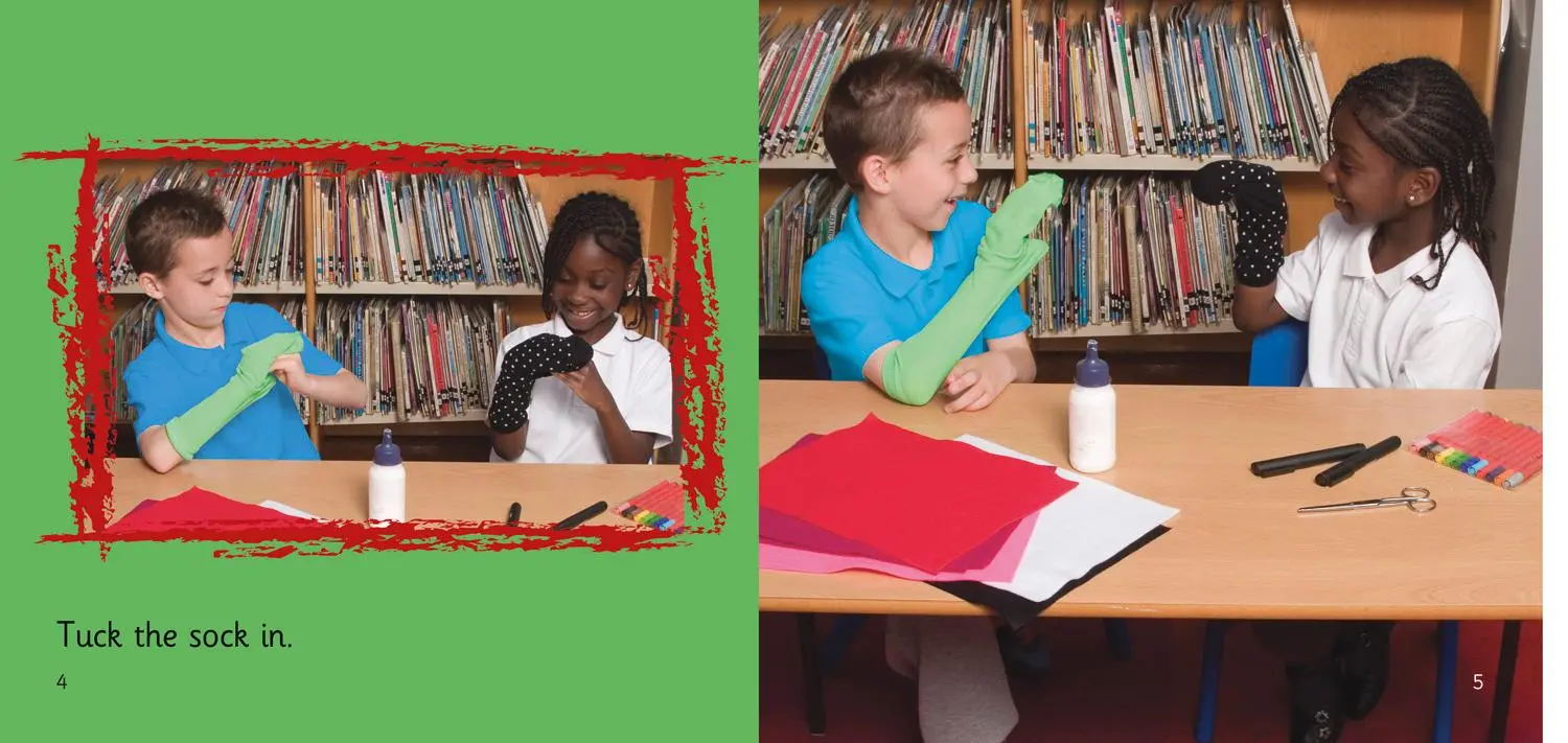 Bild: 9780007329199 | How to Make a Sock Puppet | Band 02a/Red a | Jillian Powell (u. a.)