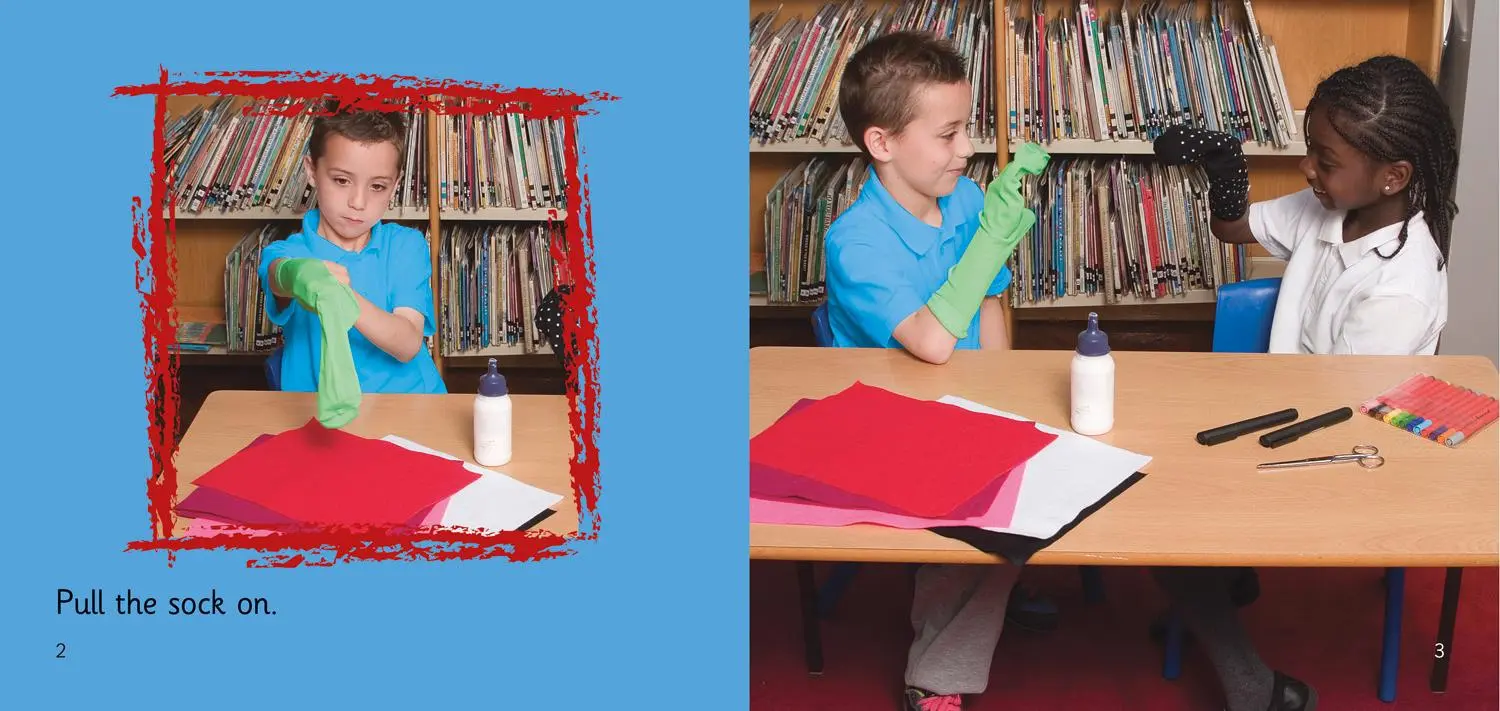 Bild: 9780007329199 | How to Make a Sock Puppet | Band 02a/Red a | Jillian Powell (u. a.)