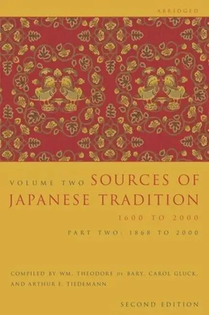 Cover: 9780231139199 | Sources of Japanese Tradition, Abridged | Wm. Theodore De Bary (u. a.)