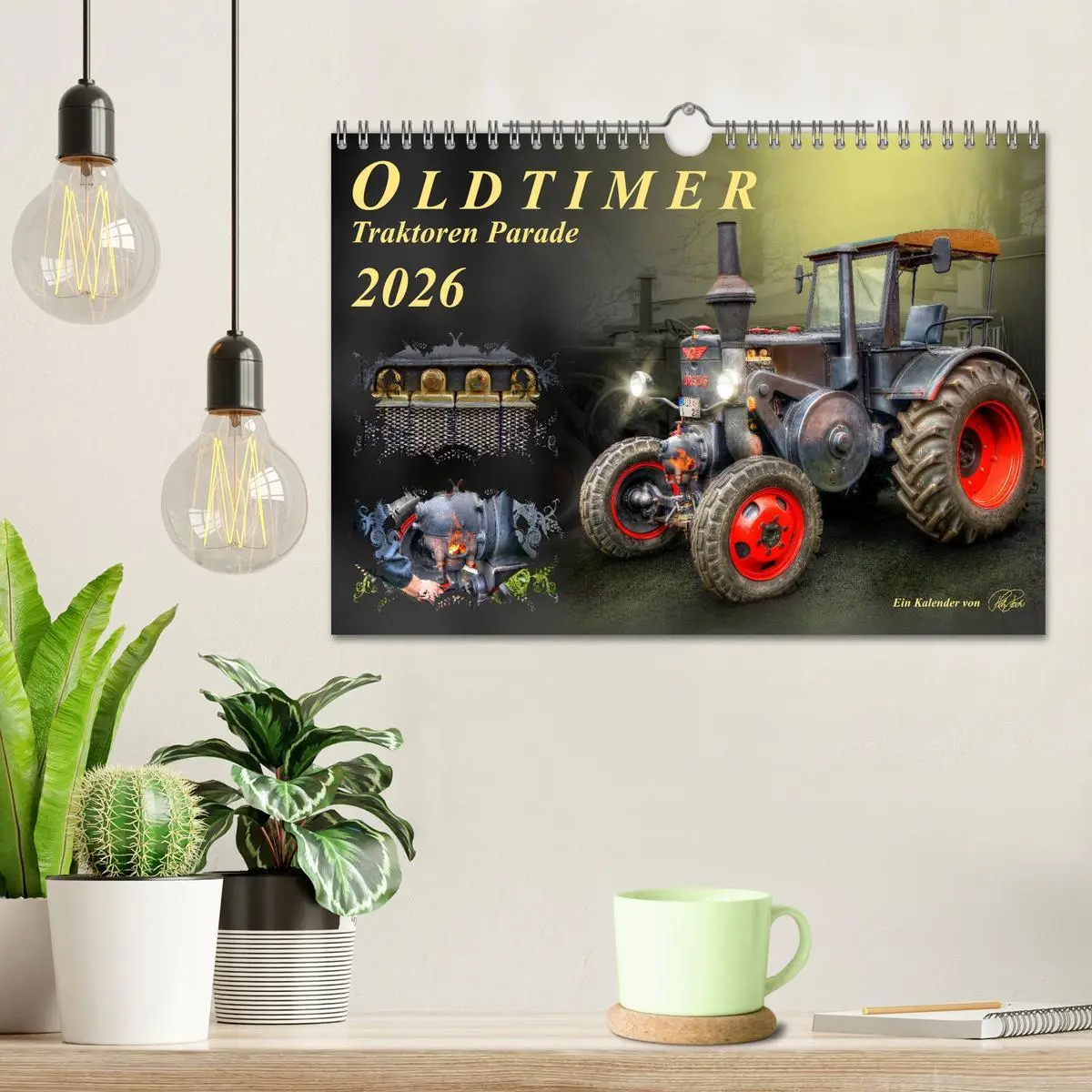 Bild: 9783516059199 | Oldtimer - Traktoren Parade (Wandkalender 2026 DIN A4 quer),...