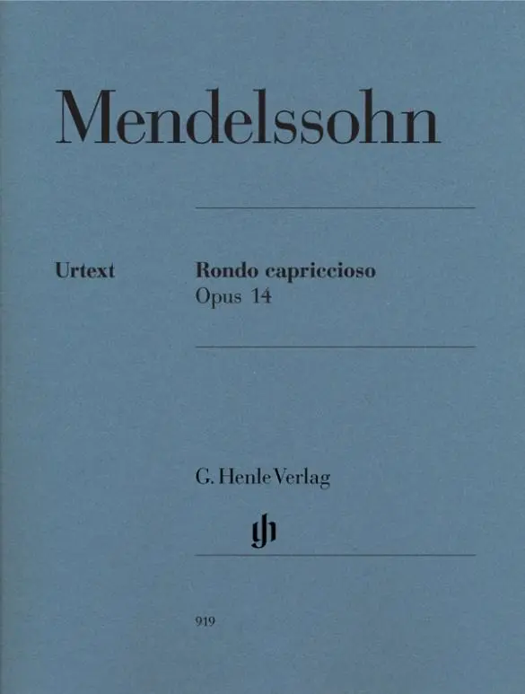 Cover: 9790201809199 | Mendelssohn Bartholdy, Felix - Rondo capriccioso op. 14 | Scheideler