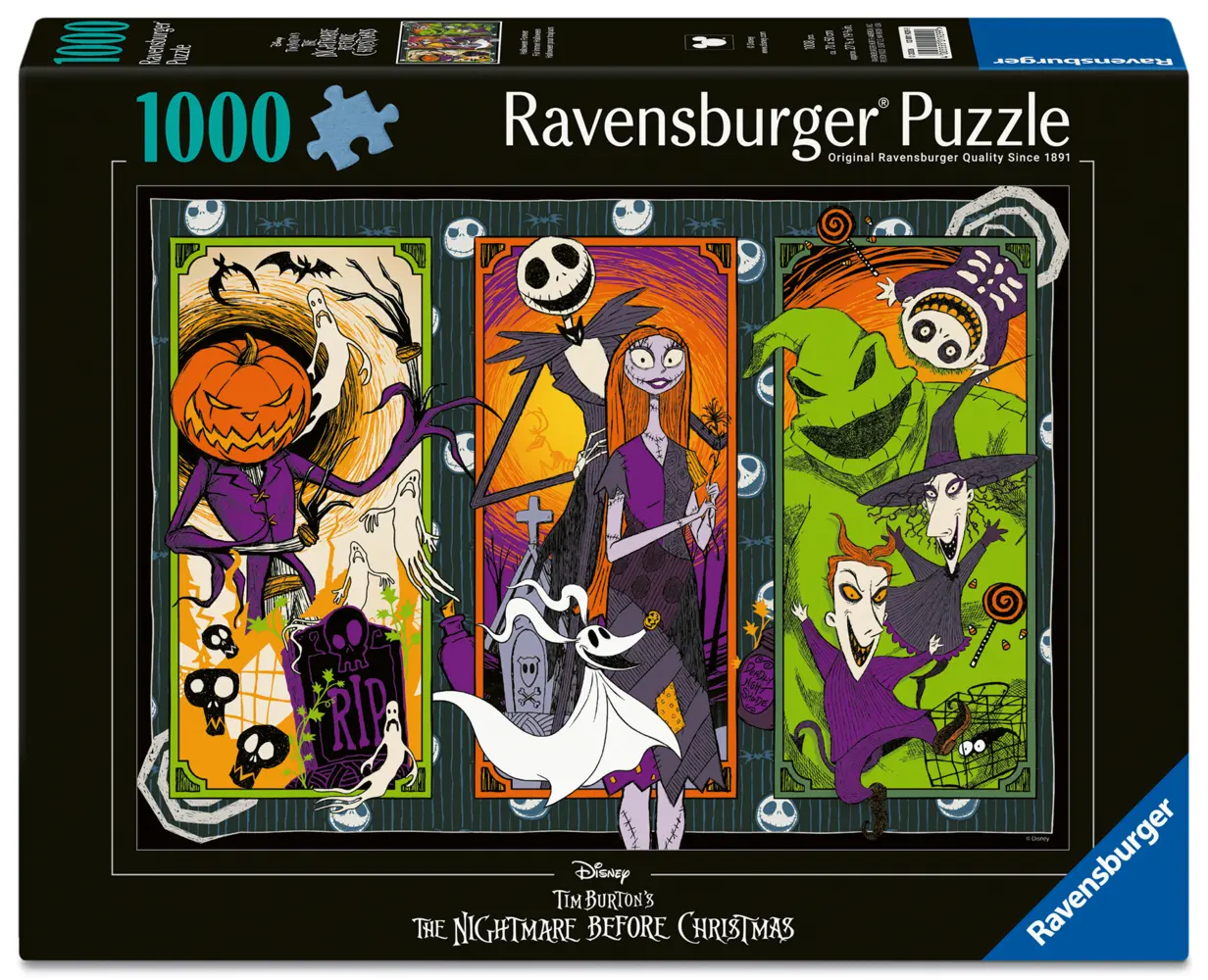 Cover: 4005555019299 | Erwachsenenpuzzle 1000 Teile - The Nightmare Before Christmas | Spiel