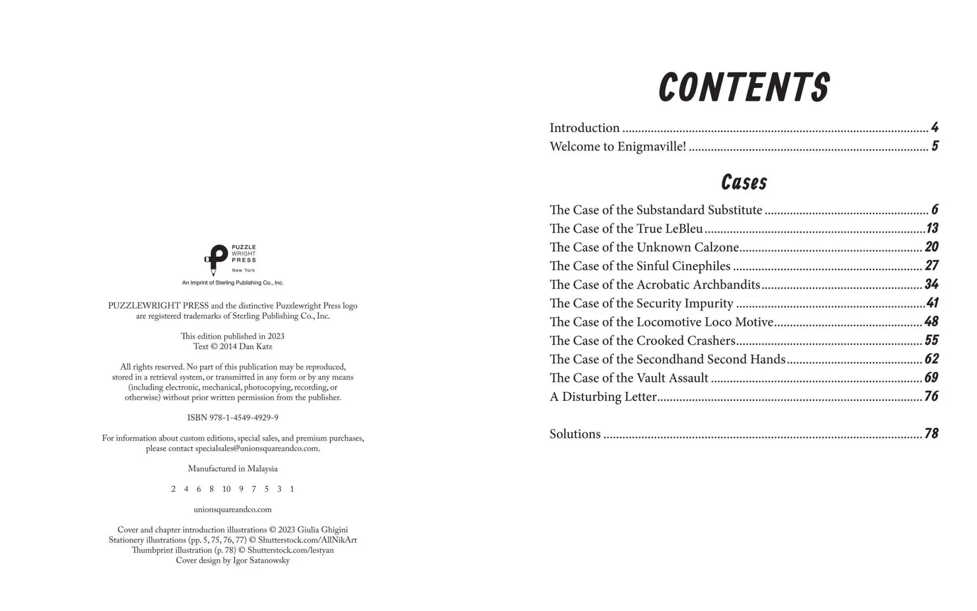 Bild: 9781454949299 | The Puzzle Files of Larry Logic | Dan Katz | Taschenbuch | Englisch