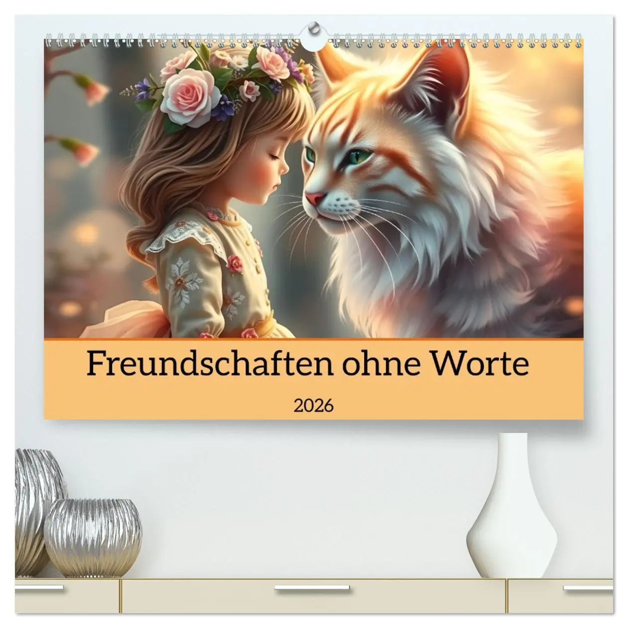 Cover: 9783457339299 | Freundschaften ohne Worte (hochwertiger Premium Wandkalender 2026...