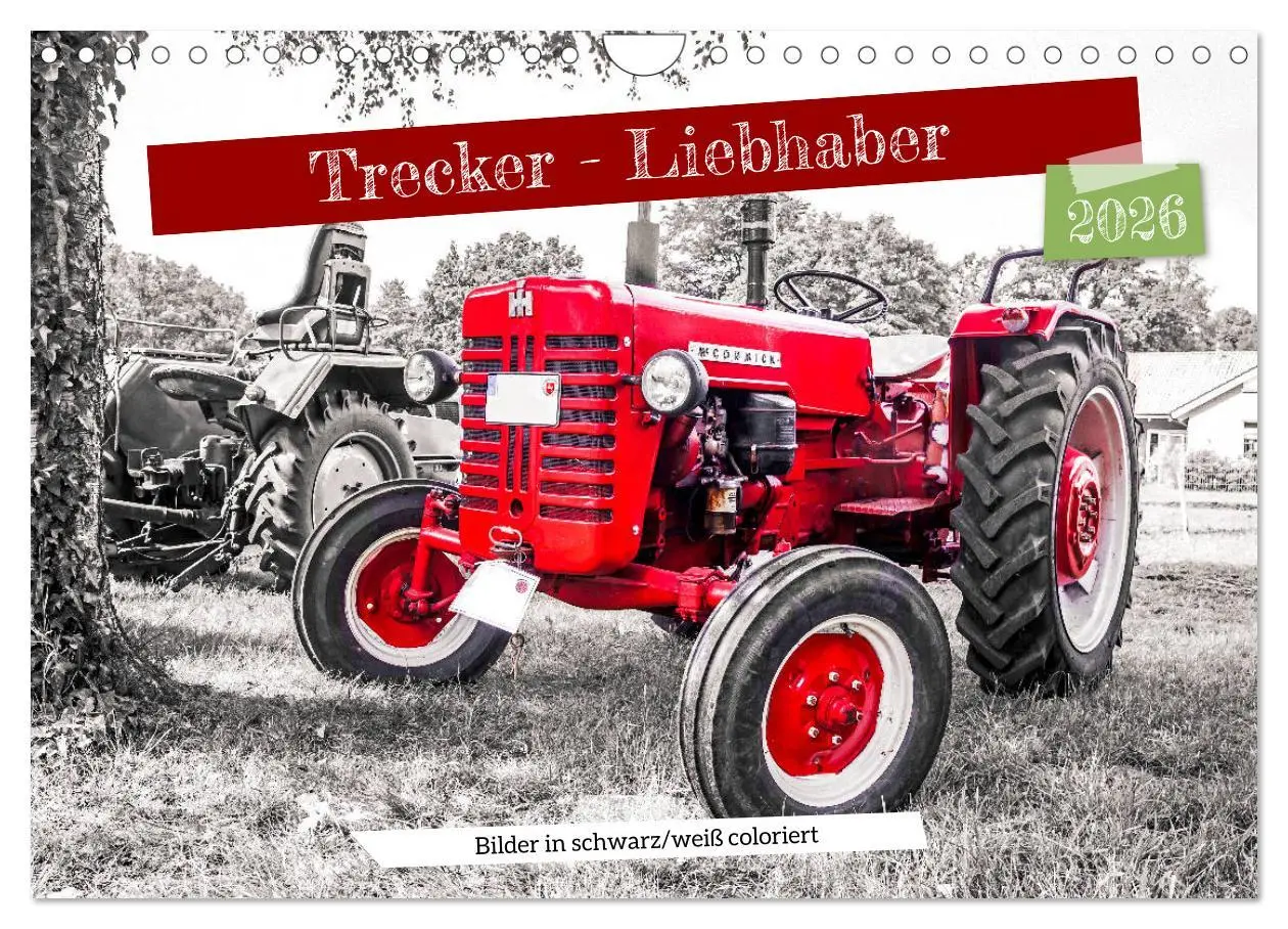 Cover: 9783457889299 | Trecker-Liebhaber (Wandkalender 2026 DIN A4 quer), CALVENDO...