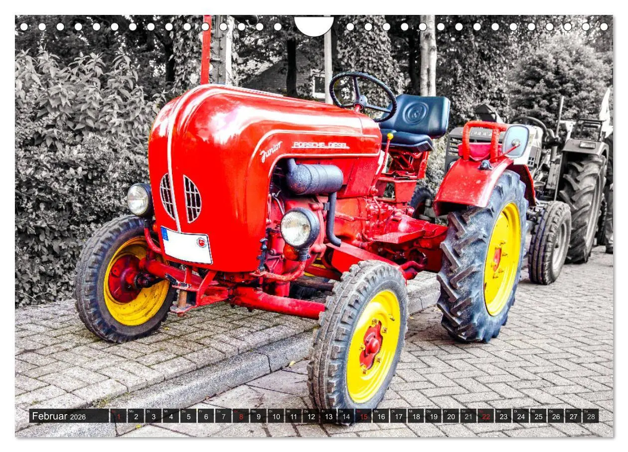Bild: 9783457889299 | Trecker-Liebhaber (Wandkalender 2026 DIN A4 quer), CALVENDO...