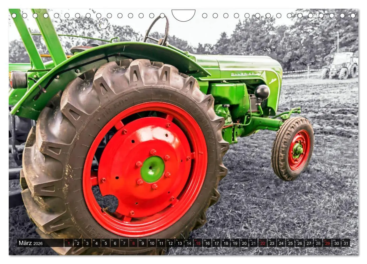 Bild: 9783457889299 | Trecker-Liebhaber (Wandkalender 2026 DIN A4 quer), CALVENDO...