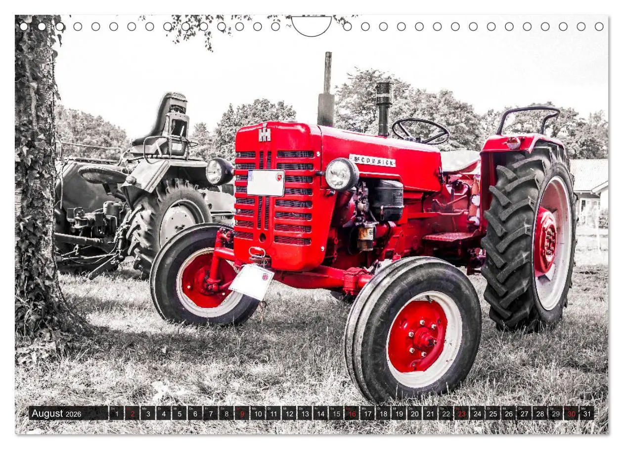 Bild: 9783457889299 | Trecker-Liebhaber (Wandkalender 2026 DIN A4 quer), CALVENDO...