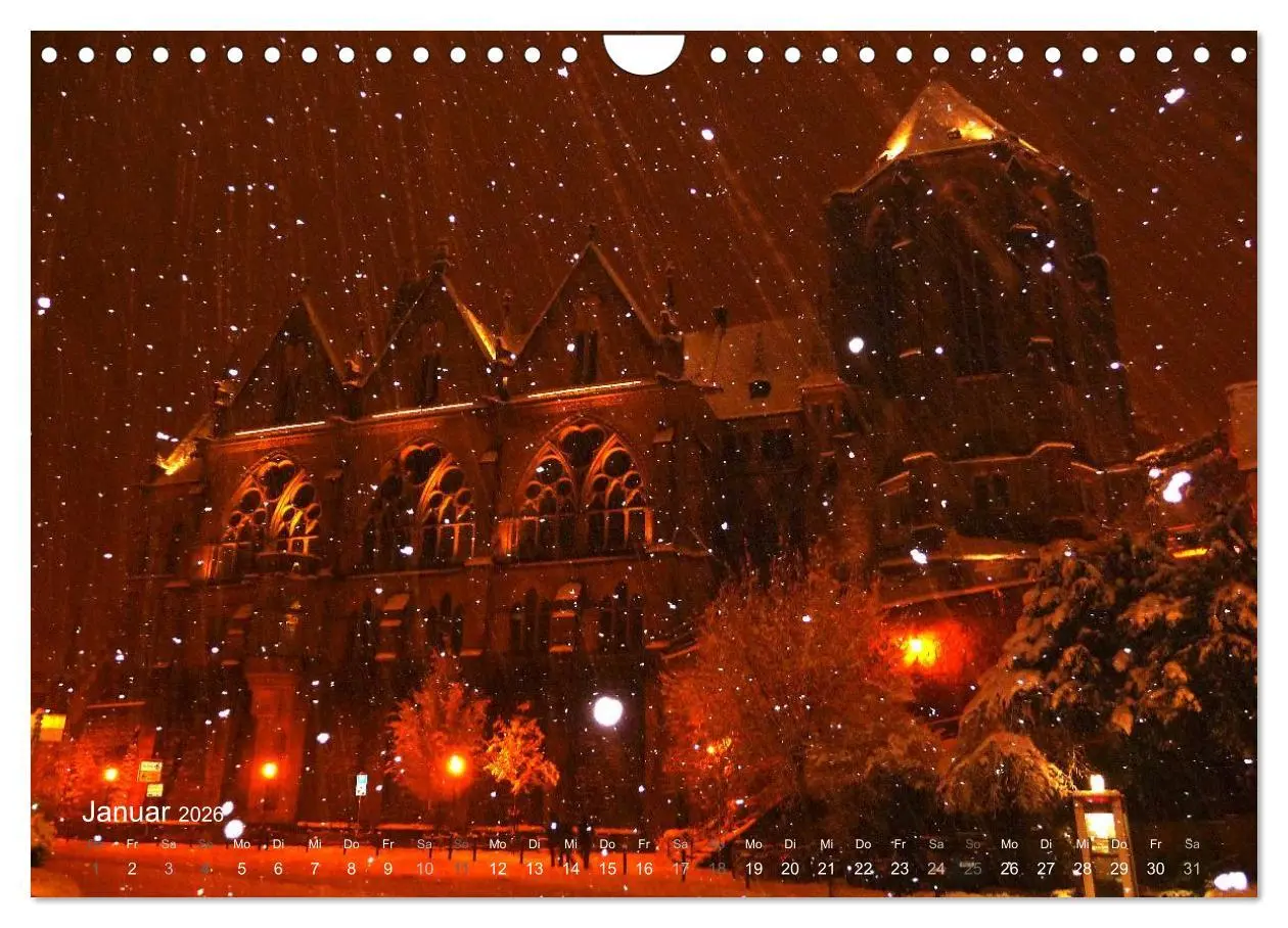 Bild: 9783457959299 | Marburg 2026 (Wandkalender 2026 DIN A4 quer), CALVENDO Monatskalender