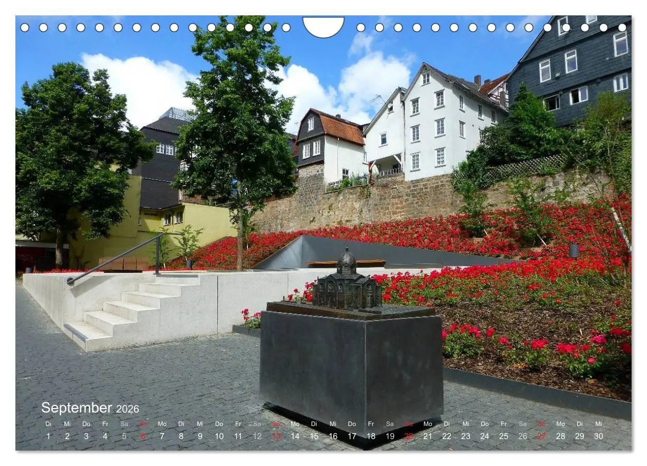 Bild: 9783457959299 | Marburg 2026 (Wandkalender 2026 DIN A4 quer), CALVENDO Monatskalender